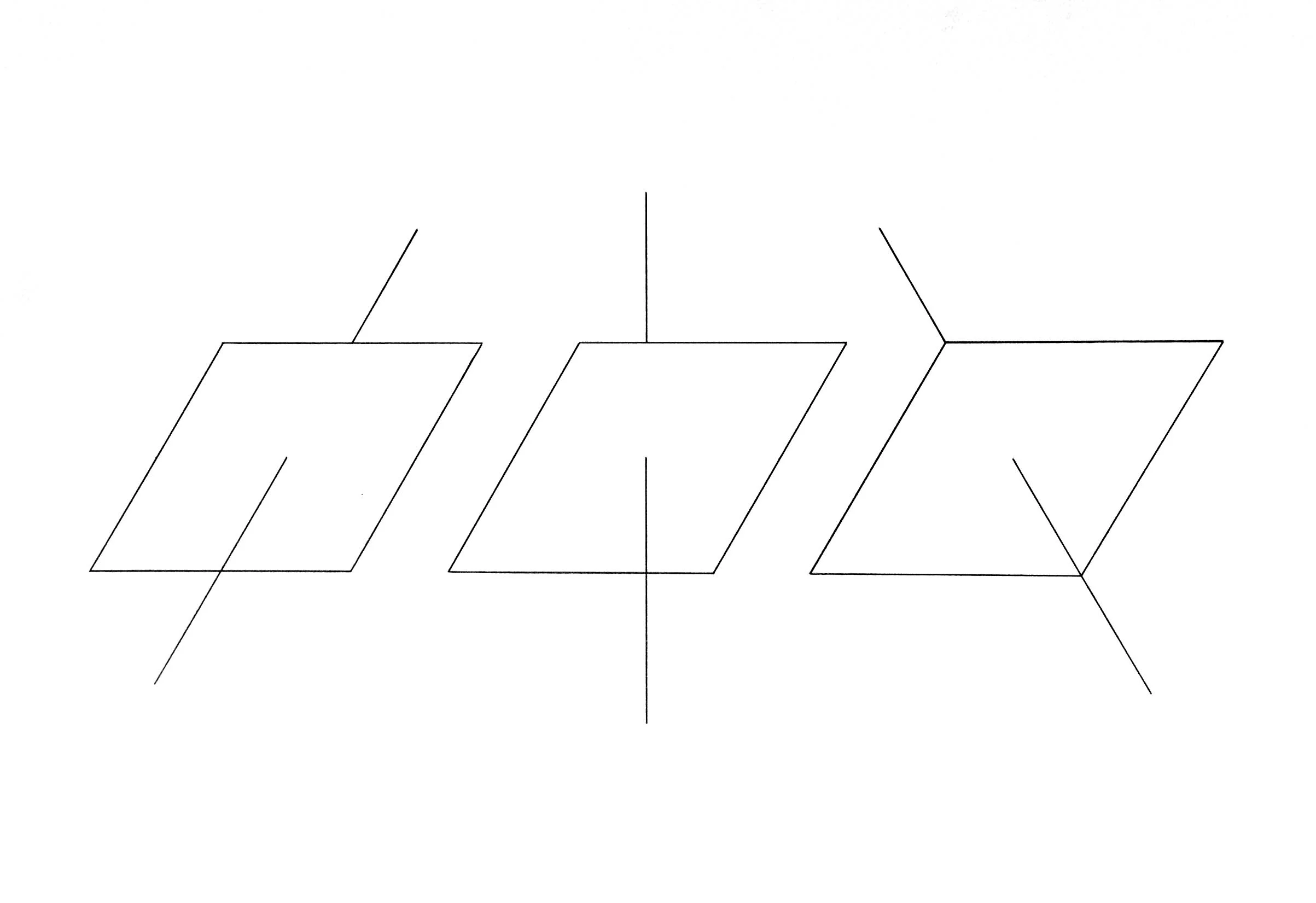 Three Pierced Planes #1
