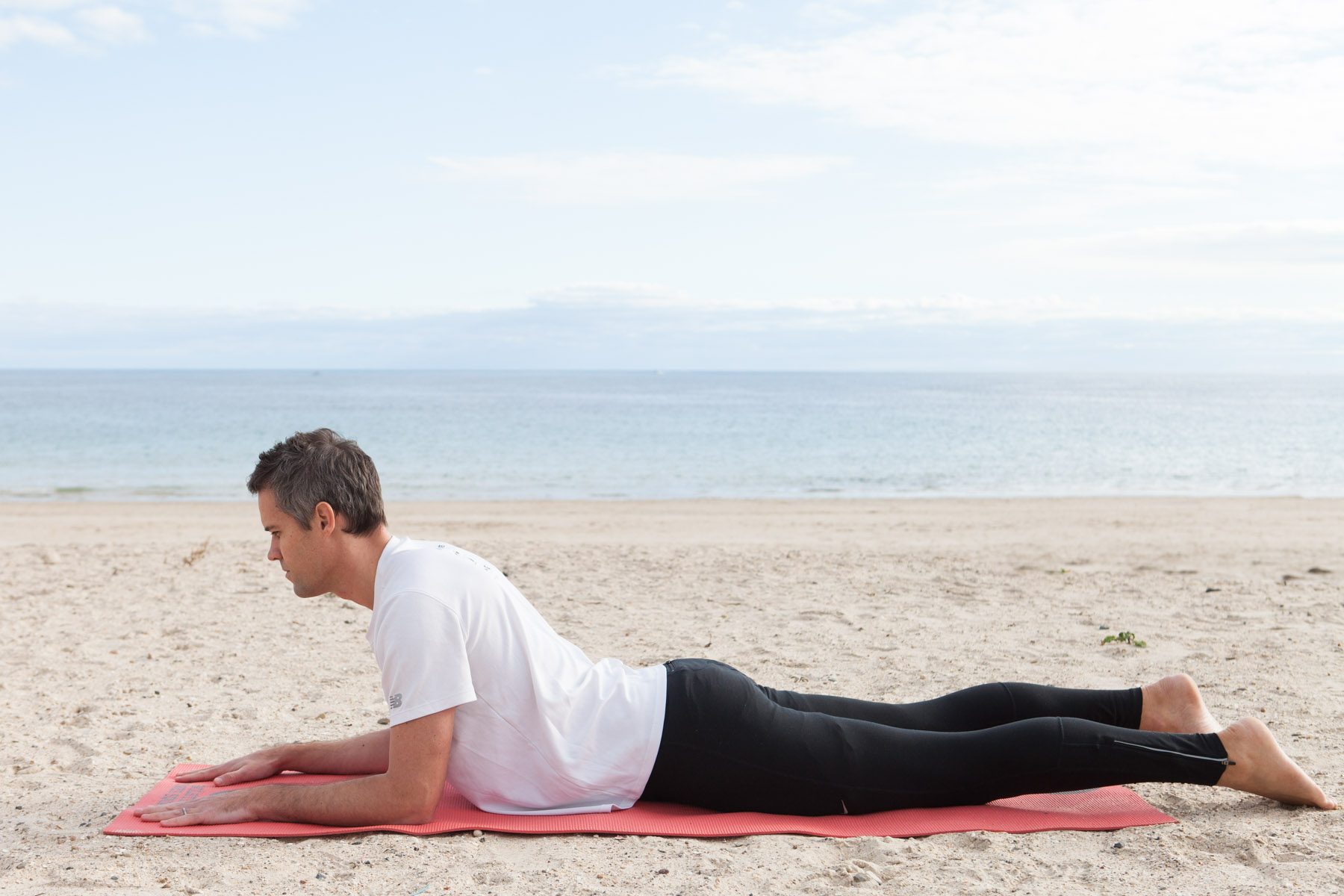 PRONE EXTENSION COBRA DECOMPRESSION Relax on your forearms, let your hips release at the front. Breathe through the diaphragm