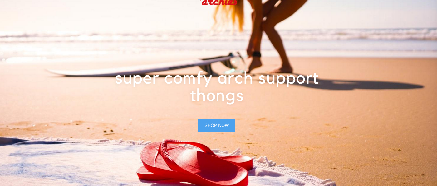 Giveaway: 2 Pairs of Archies Thongs