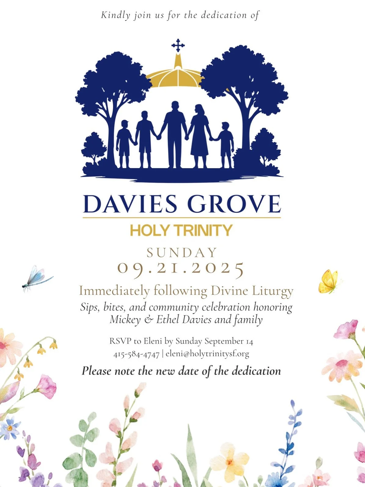 Davies Grove Dedication