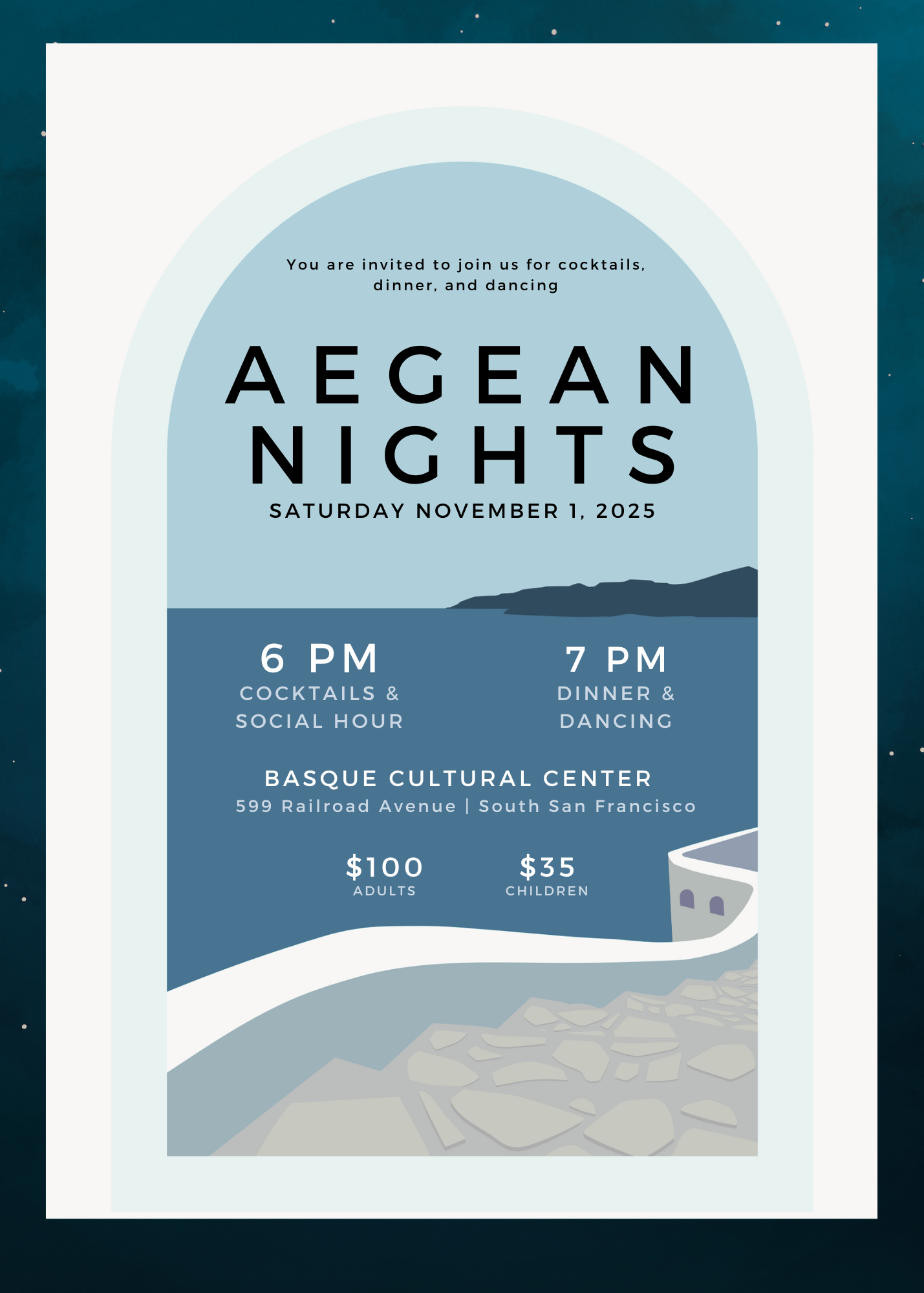 "Aegean Nights" Dinner Dance