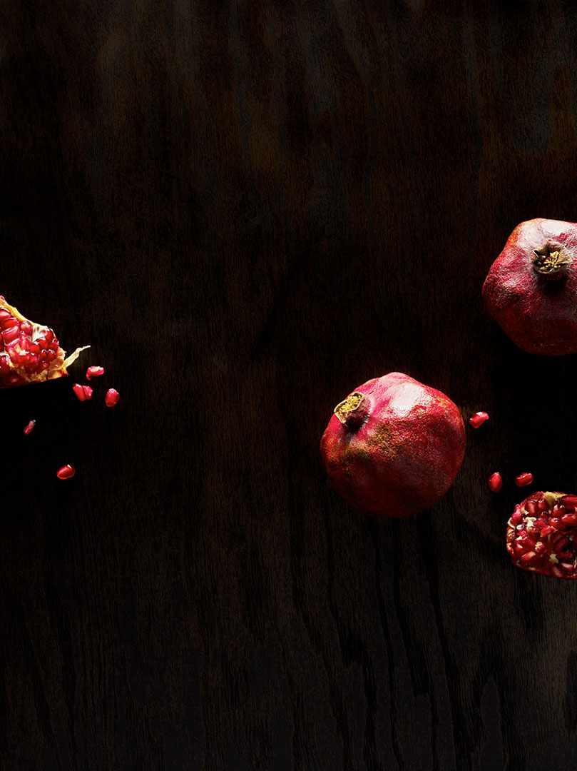 Pomegranate ... undone.