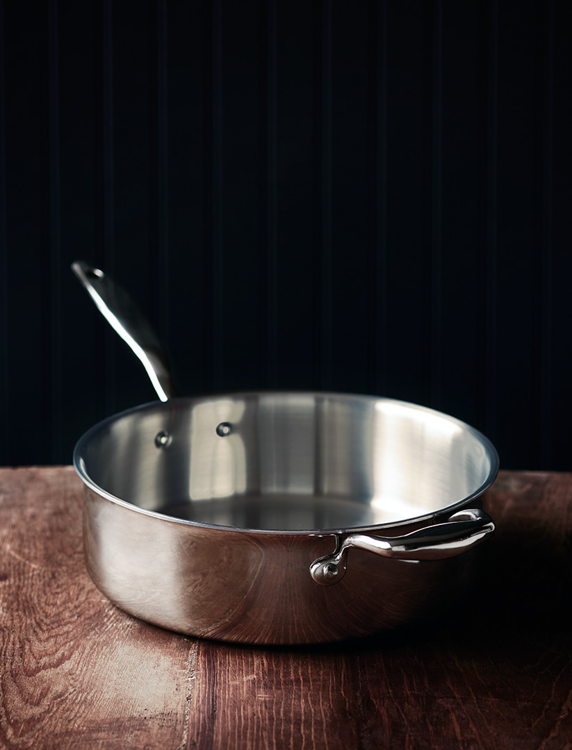 It's a portrait of a pan.