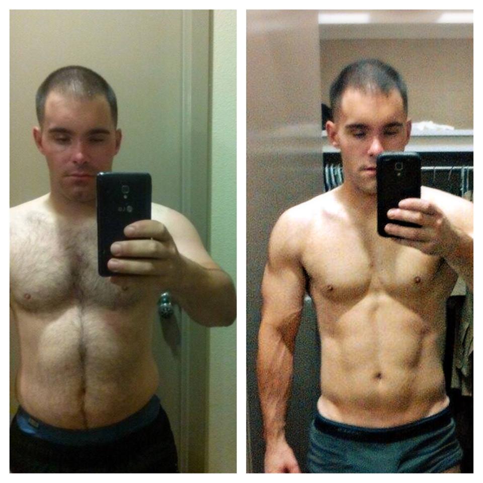 Jared's 8 week transformation