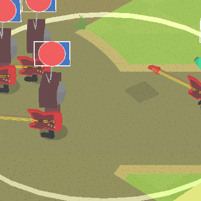 Rocking out for JUSTICE. Testing out / showing off some new weapons.