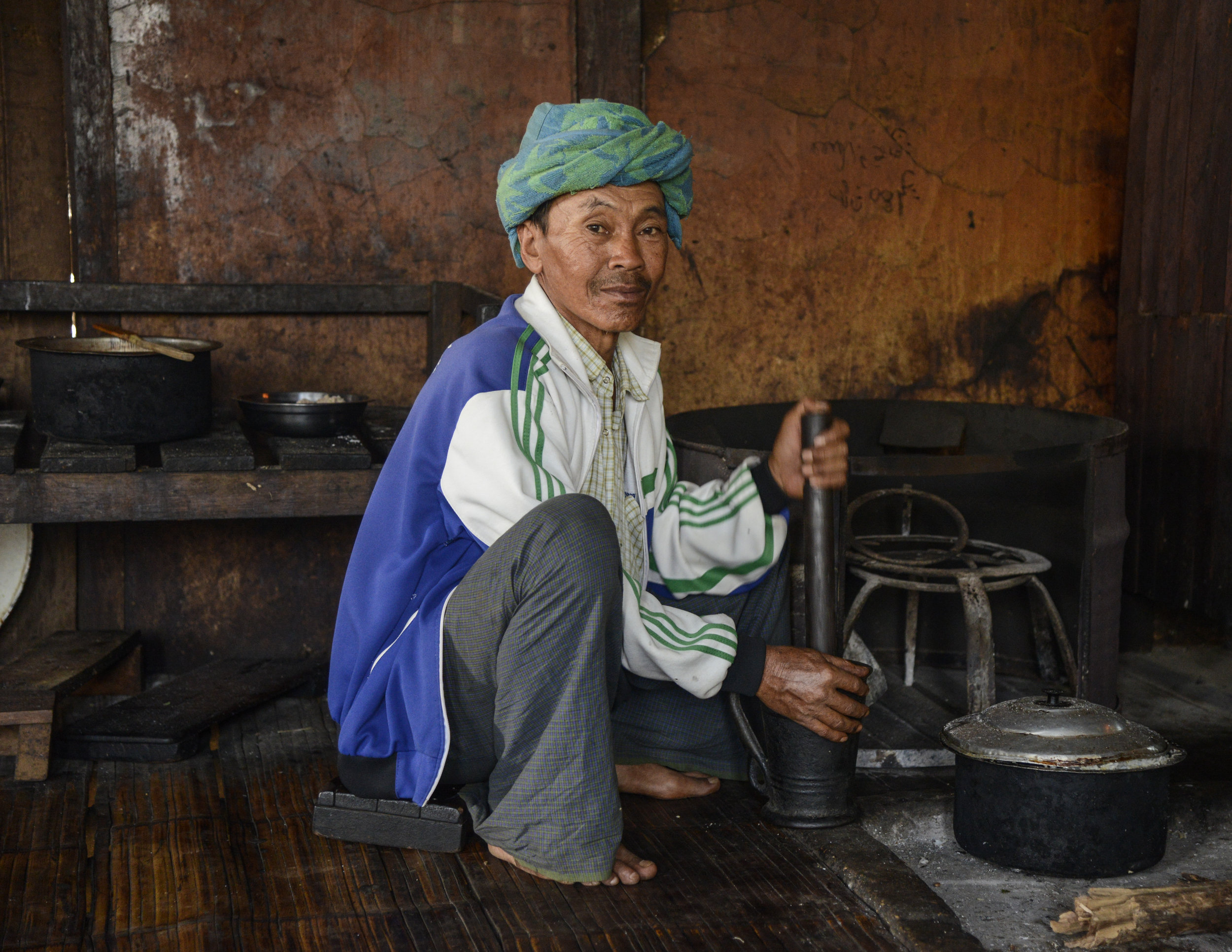 _4.21 Kitchen Worker, Baung Yay Cho Monastery, Myanmar.jpg