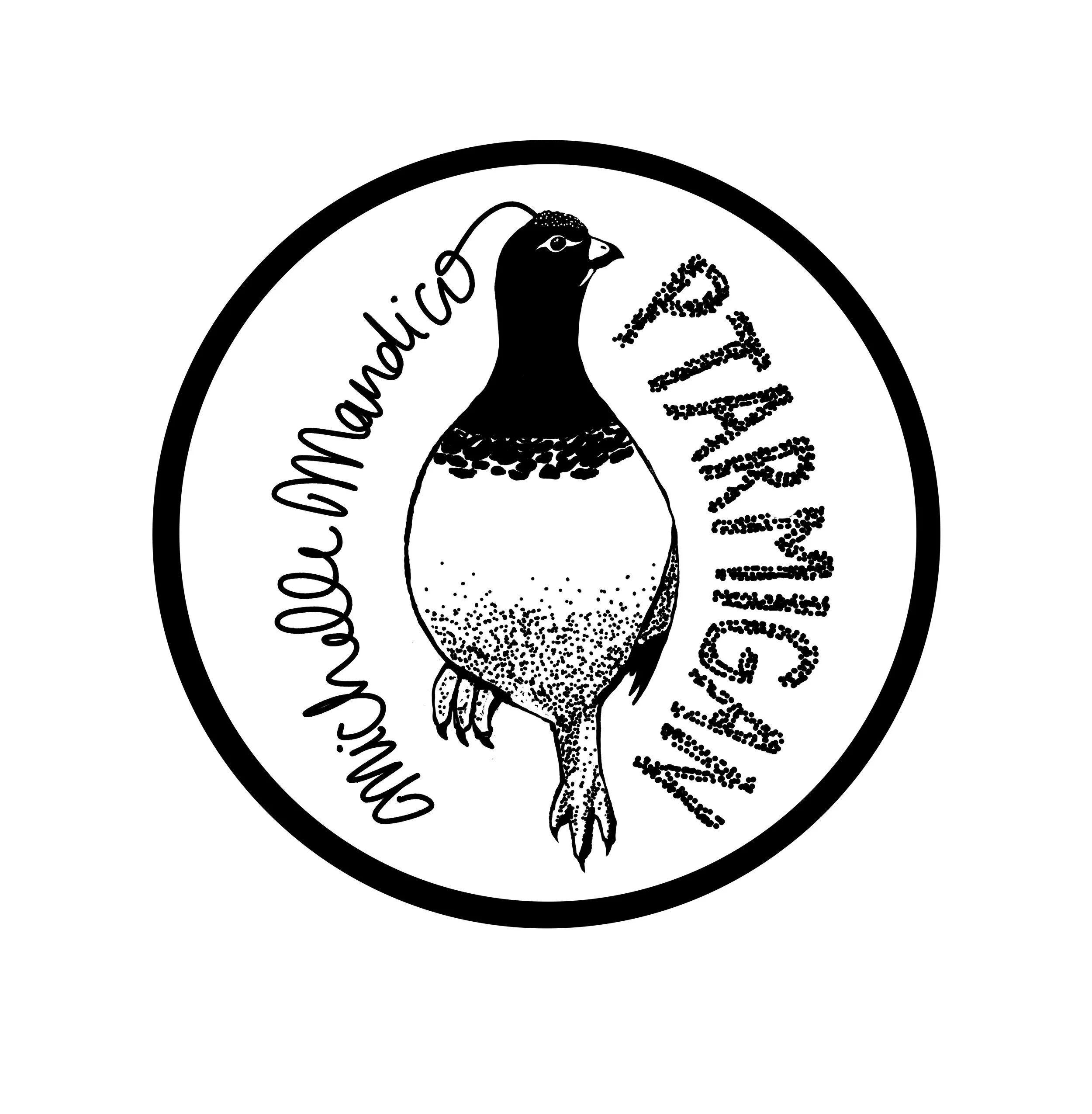 Circle Sticker 2.5x2.5" (Set of 2)