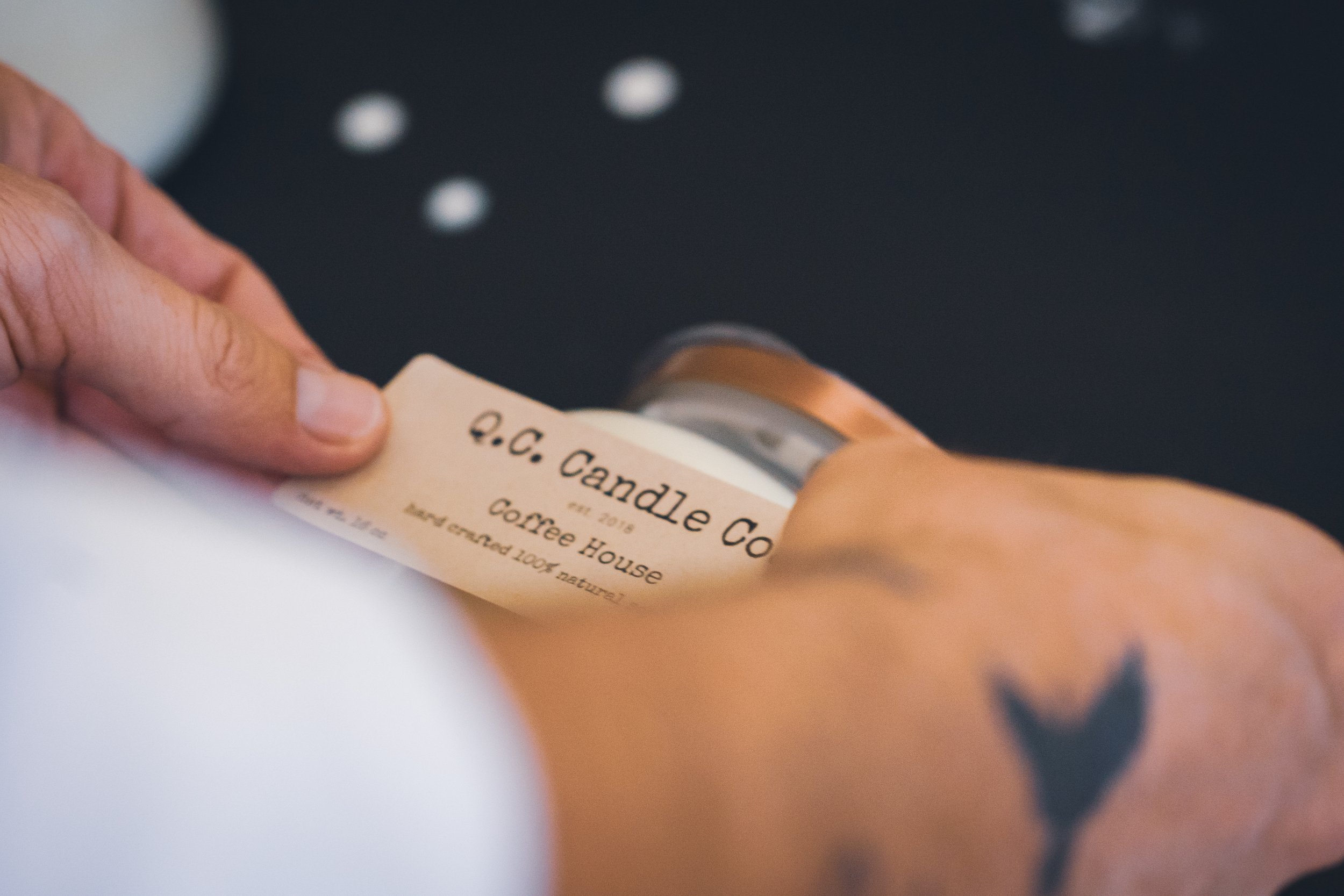 QC Candles Co. | Brand Photography in Dallas and Nationwide