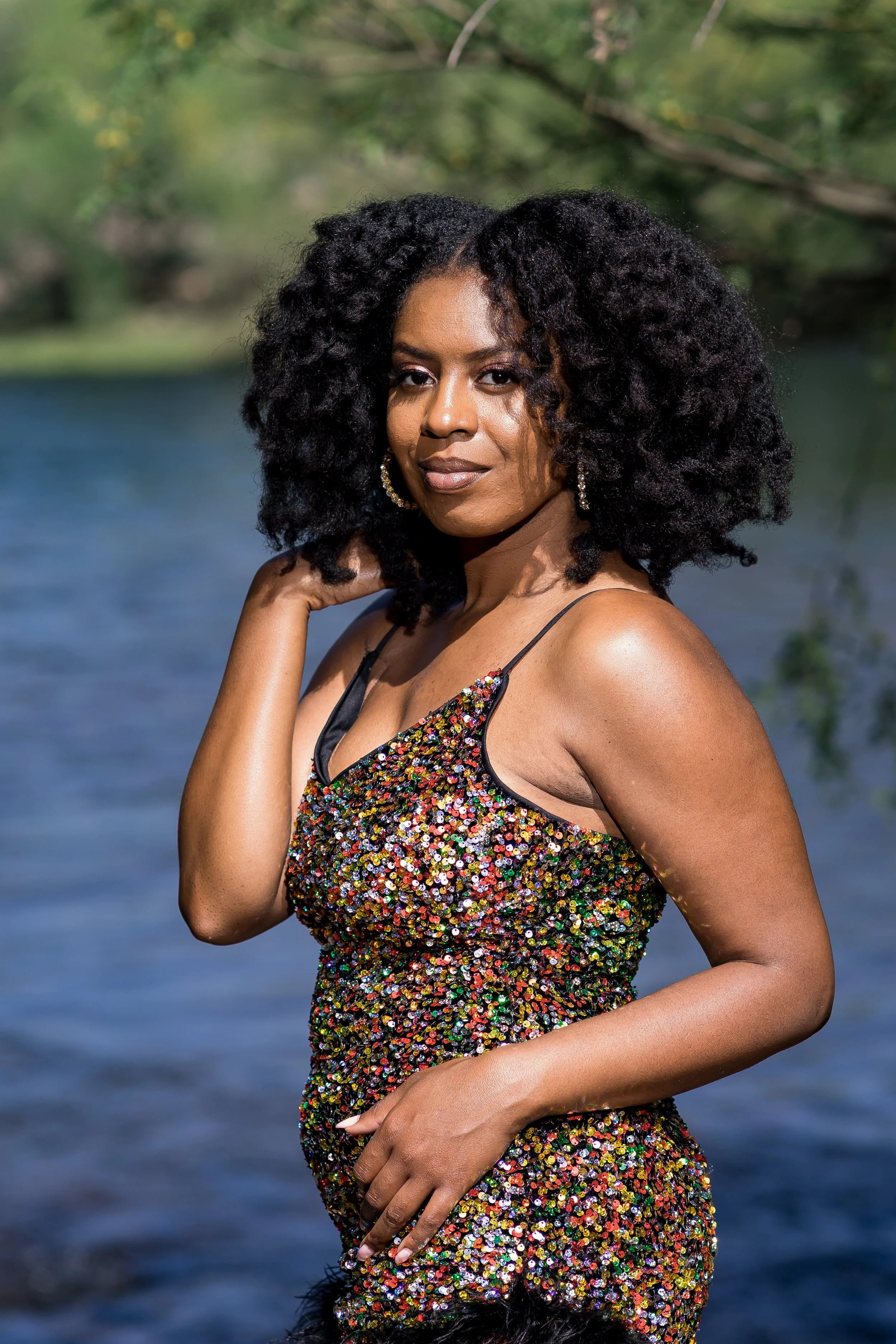 Creative lifestyle portrait by Dallas portrait photographer Annette Matthews