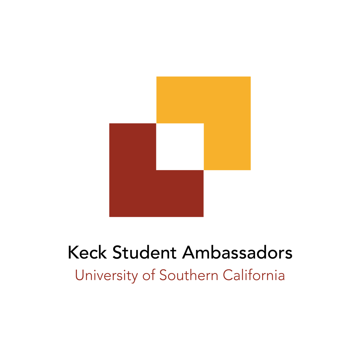  The idea behind the logo was to create something representative of the academic prestige that the Keck School of Medicine has in the world of academia while simultaneously bringing a sense of modernity to the historical school's visual identity.  Th