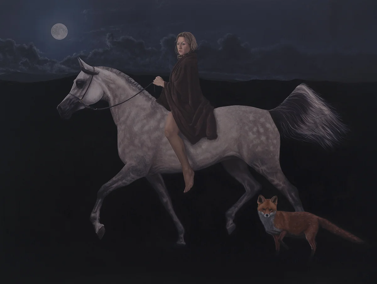 The Teumessian Fox 120cm x 91cm Oil on Board.jpg