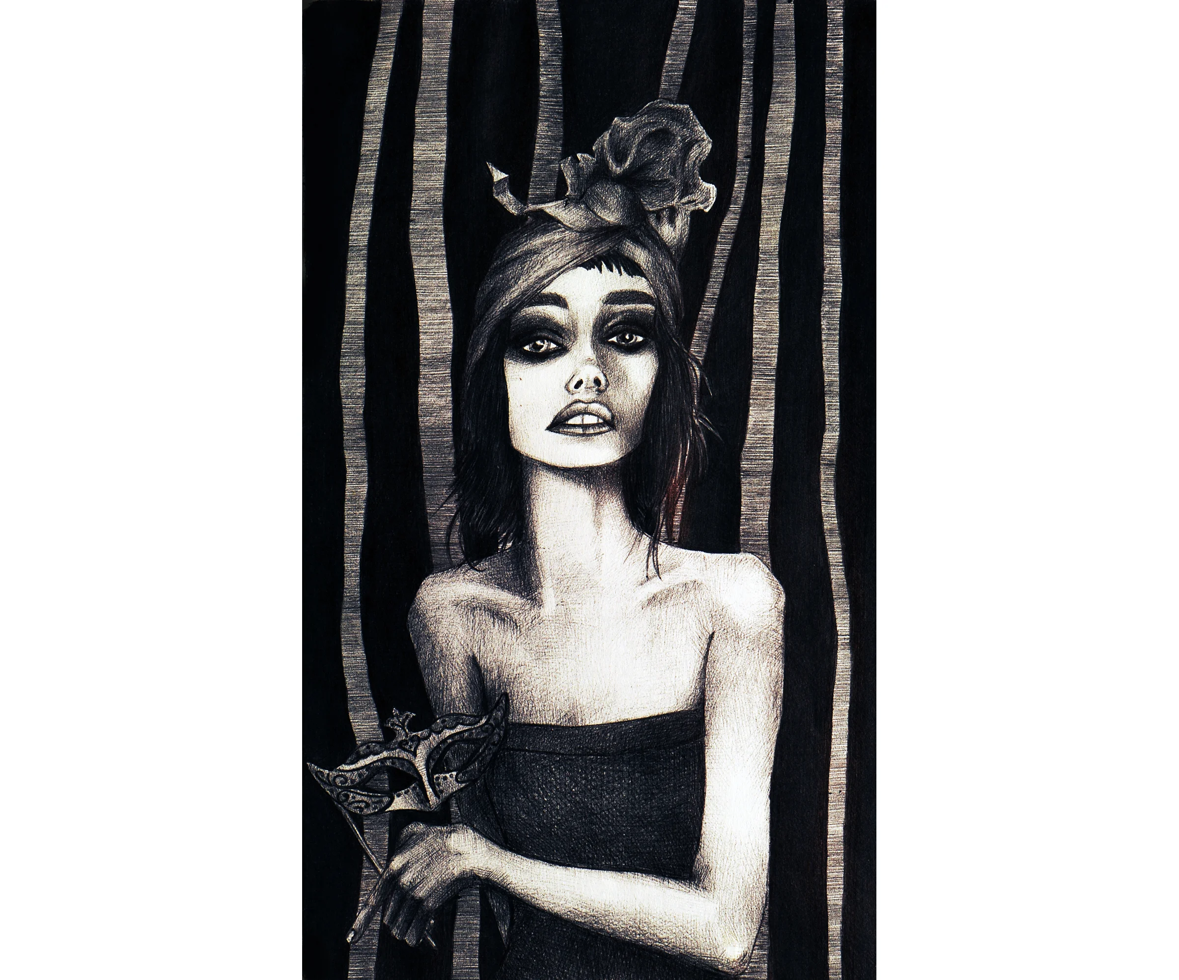 Untitled with Mask