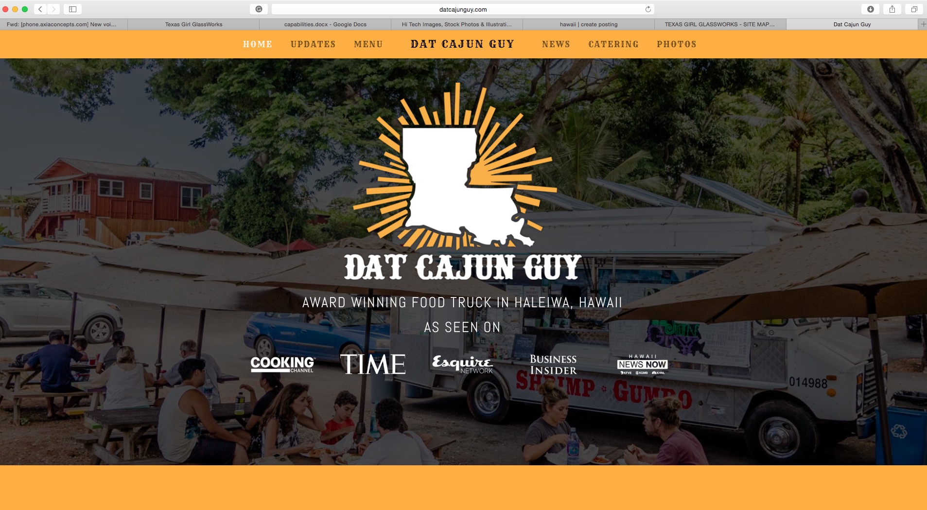 Dat Cajun Guy's Website