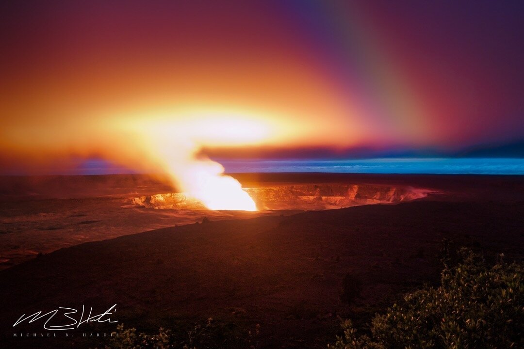 UNAPPROACHABLE SPLENDOR // If you haven&rsquo;t heard, the lava lake at Halemaʻumaʻu Crater is active again!  It disappeared in 2018 and it seemed that a bit of magic from the island had gone with it.  On December 20, 2020, at 9:30 PM local time, an 