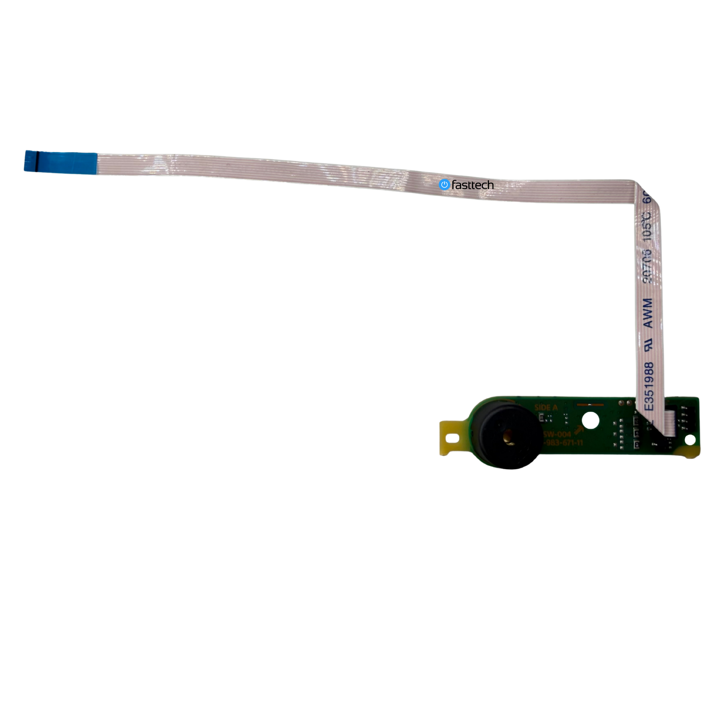PlayStation 4 Slim Power, Eject Button & Speaker Board (TSW-004) With Cable - 6.png