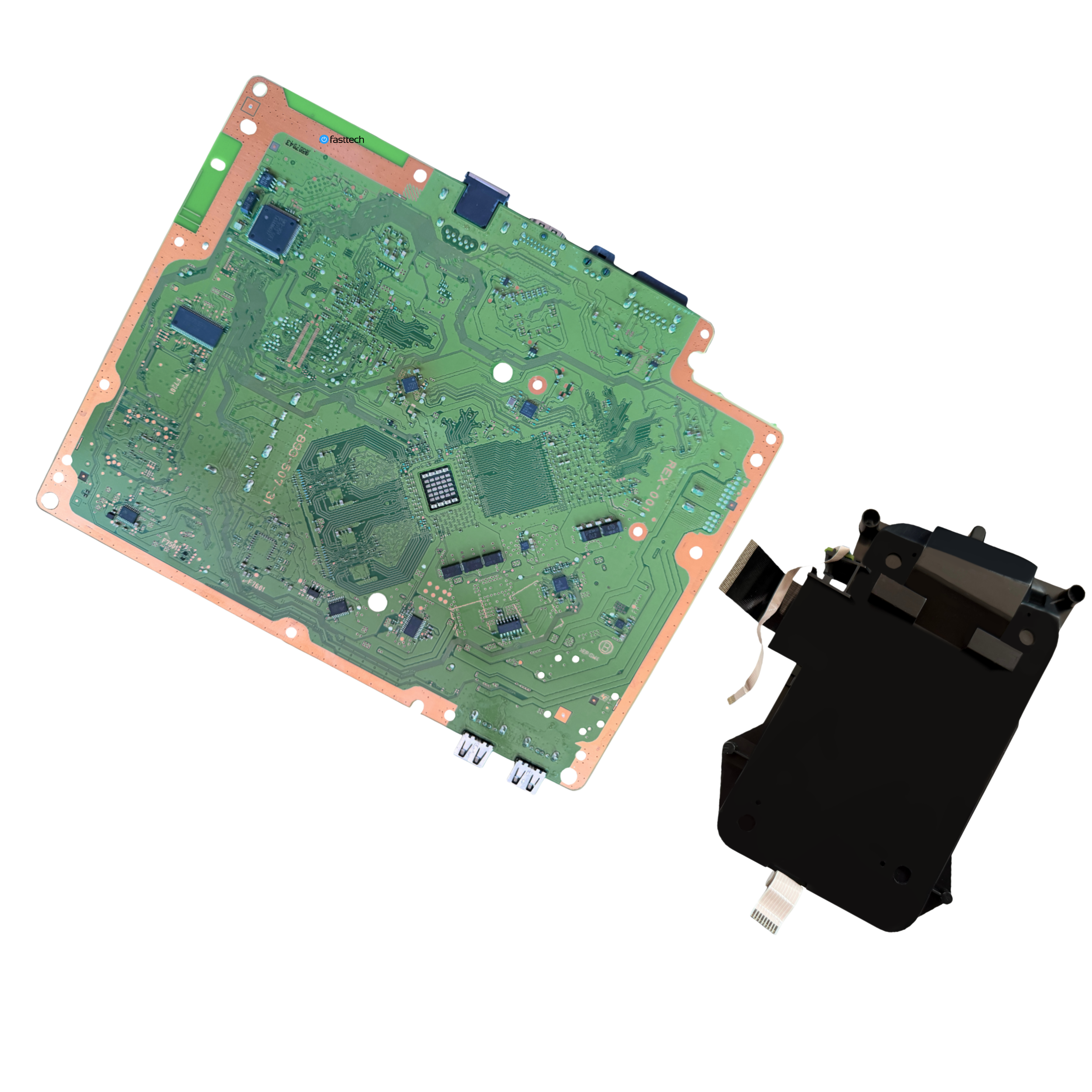 PlayStation 3 Super Slim 4301 REX-001 Motherboard and Paired Optical Drive - 10.png