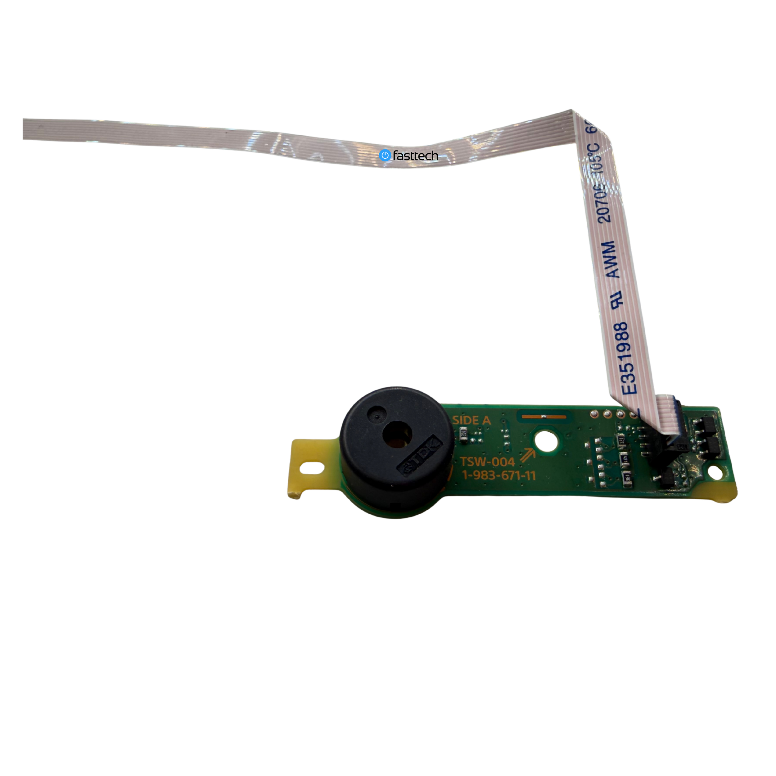 PlayStation 4 Slim Power, Eject Button & Speaker Board (TSW-004) With Cable - 7.png