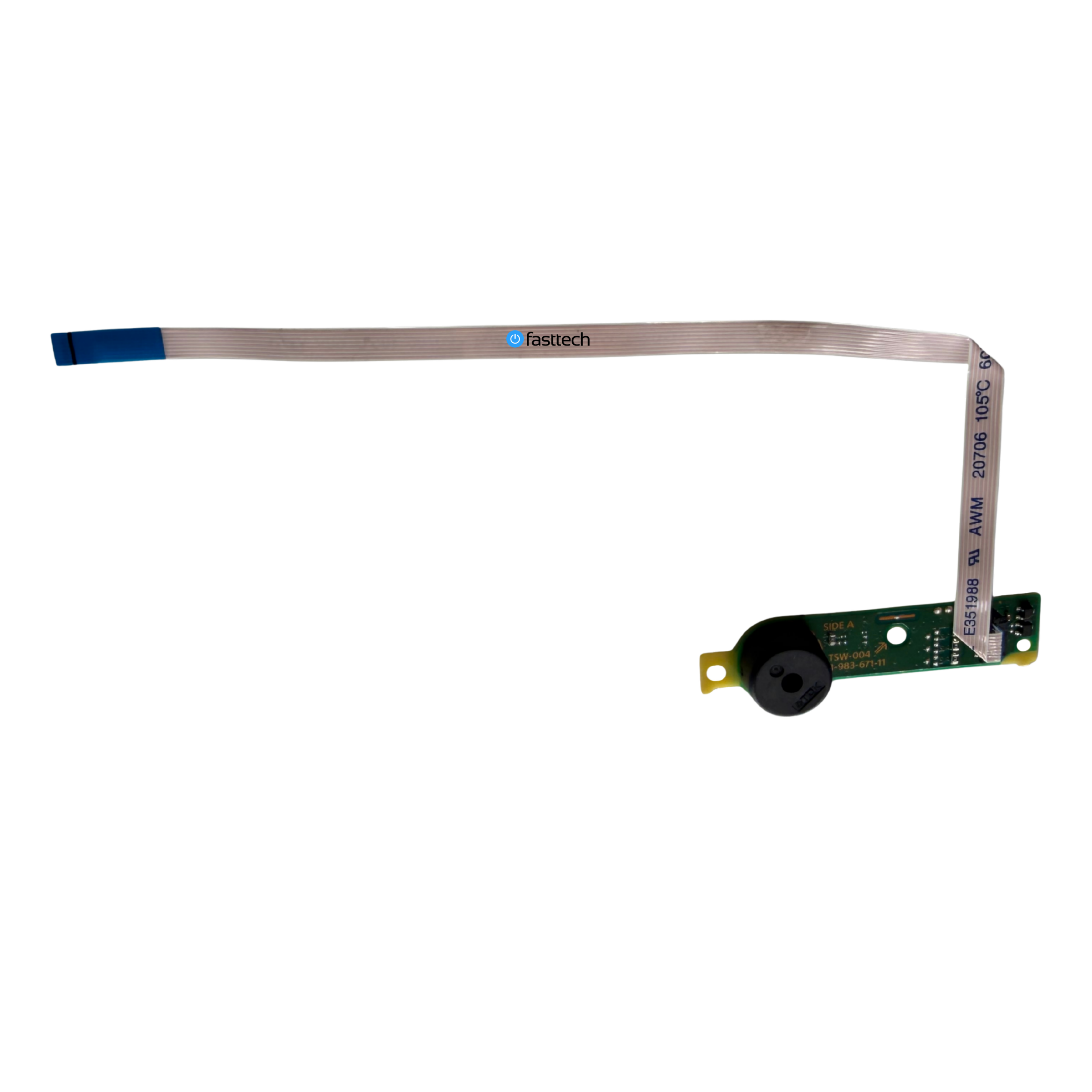 PlayStation 4 Slim Power, Eject Button & Speaker Board (TSW-004) With Cable - 14.png
