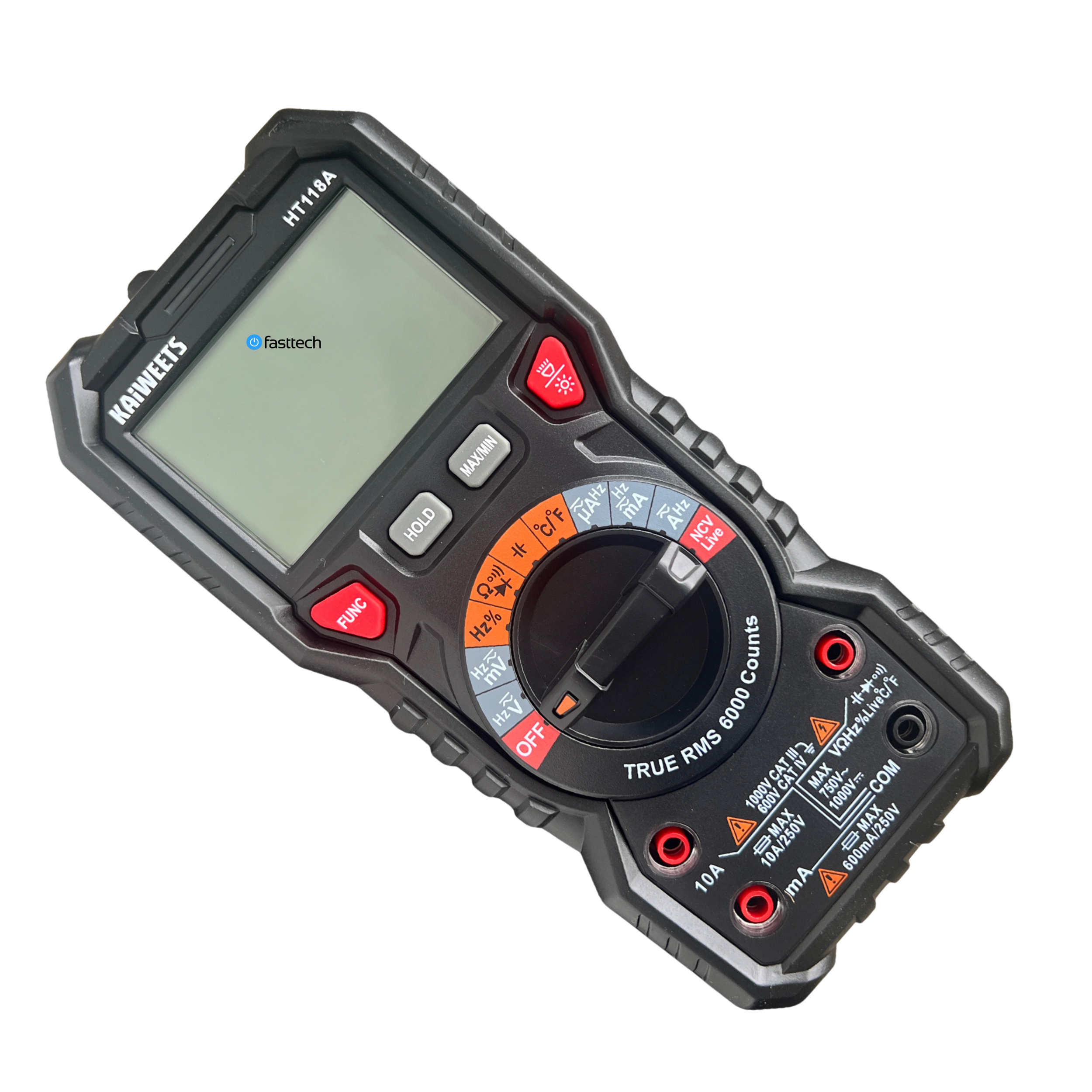 KAIWEETS Digital Multimeter TRMS 6000 Counts Ohmmeter Voltmeter - 6.png