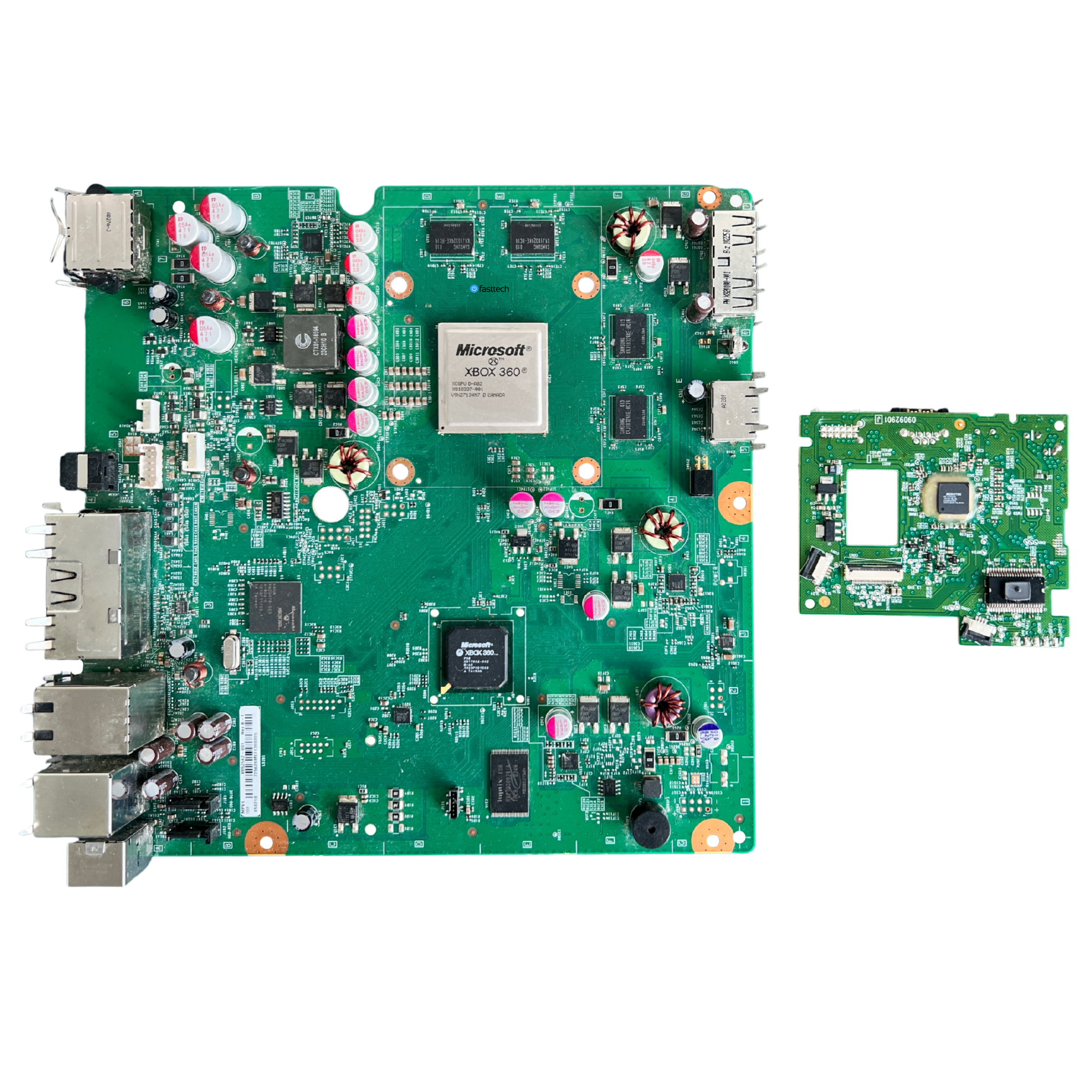 Xbox 360 S Trinity Motherboard + Paired Optical Drive Logic Board and Hard Drive Connector - 1.png