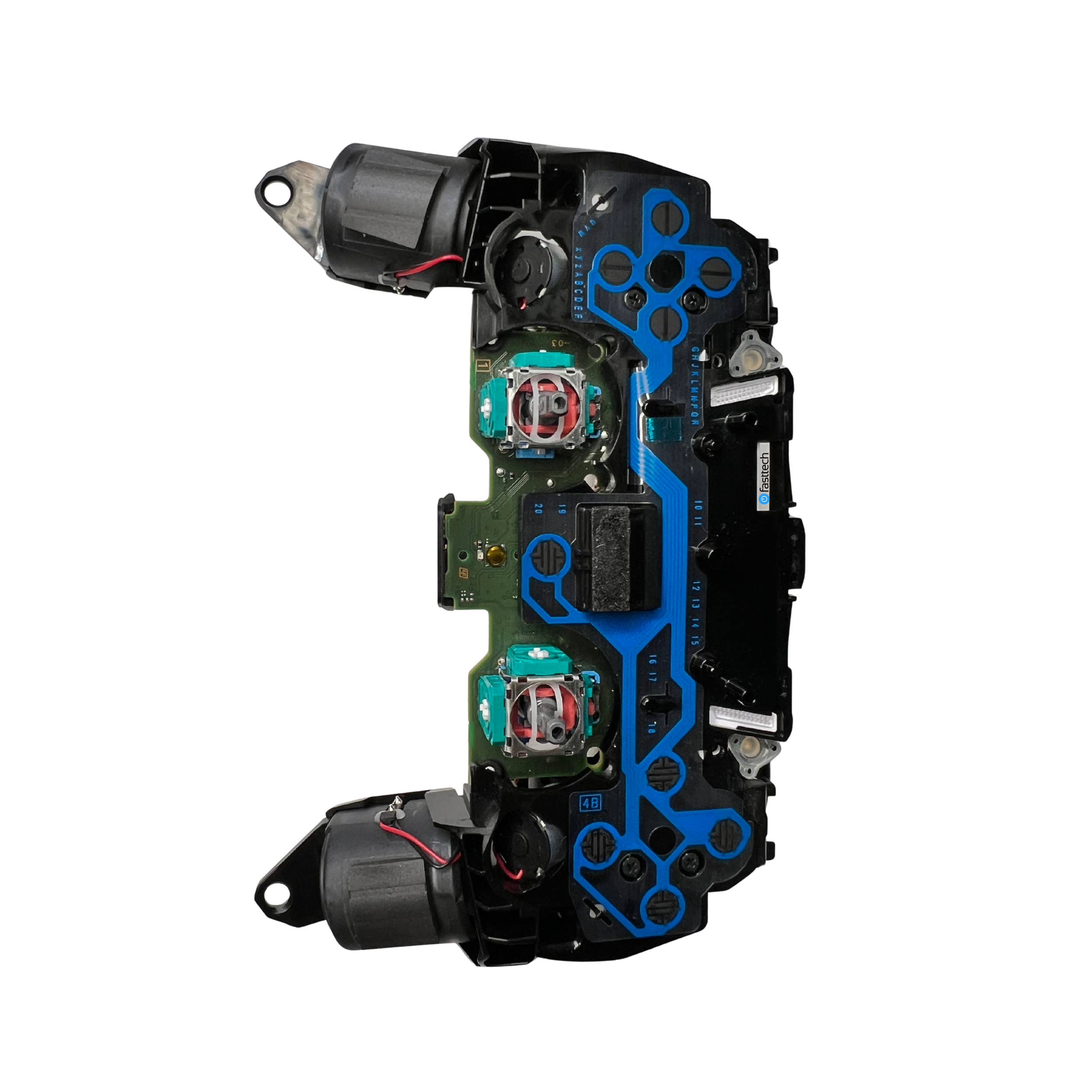 PS5 DualSense Controller Motherboard & Midframe with Rumble Motors (BDM-010) - 4.png