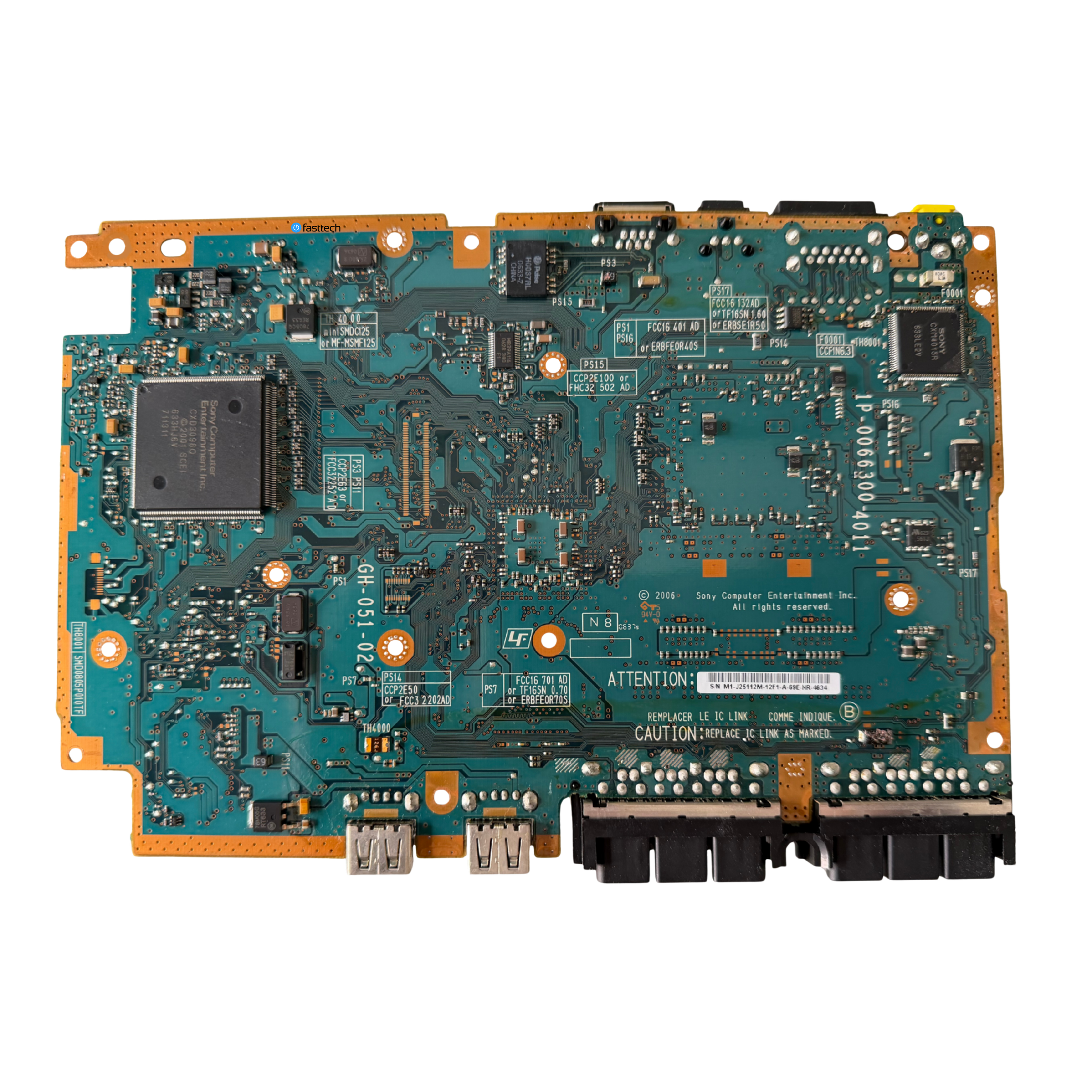 PlayStation 2 Slim Motherboard GH-051-02 for SCPH-7700 - 27.png