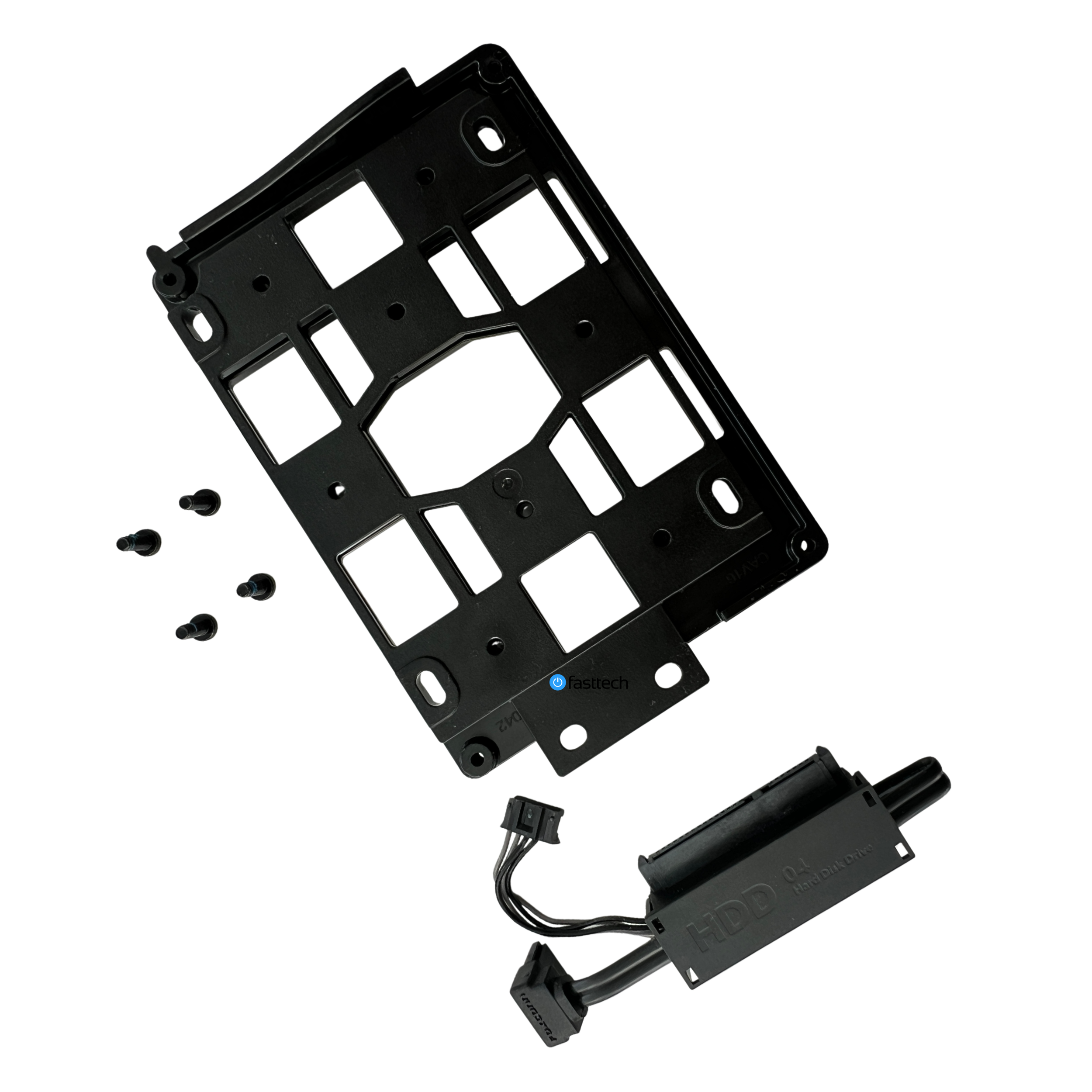 Xbox One X Hard Drive Enclosure & Screws - 3.png