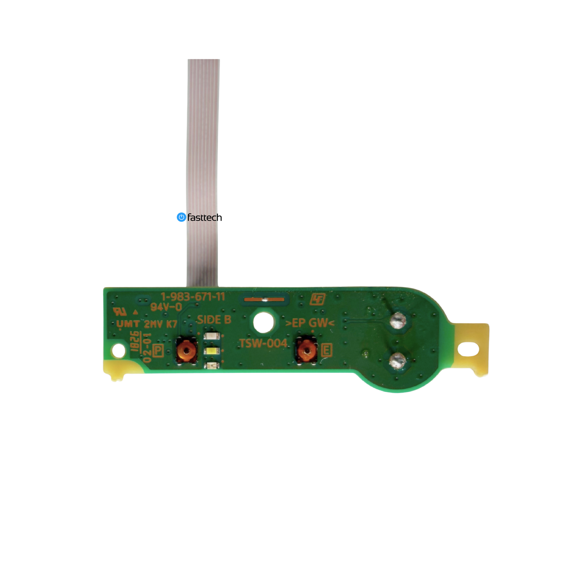 PlayStation 4 Slim Power, Eject Button & Speaker Board (TSW-004) With Cable - 17.png