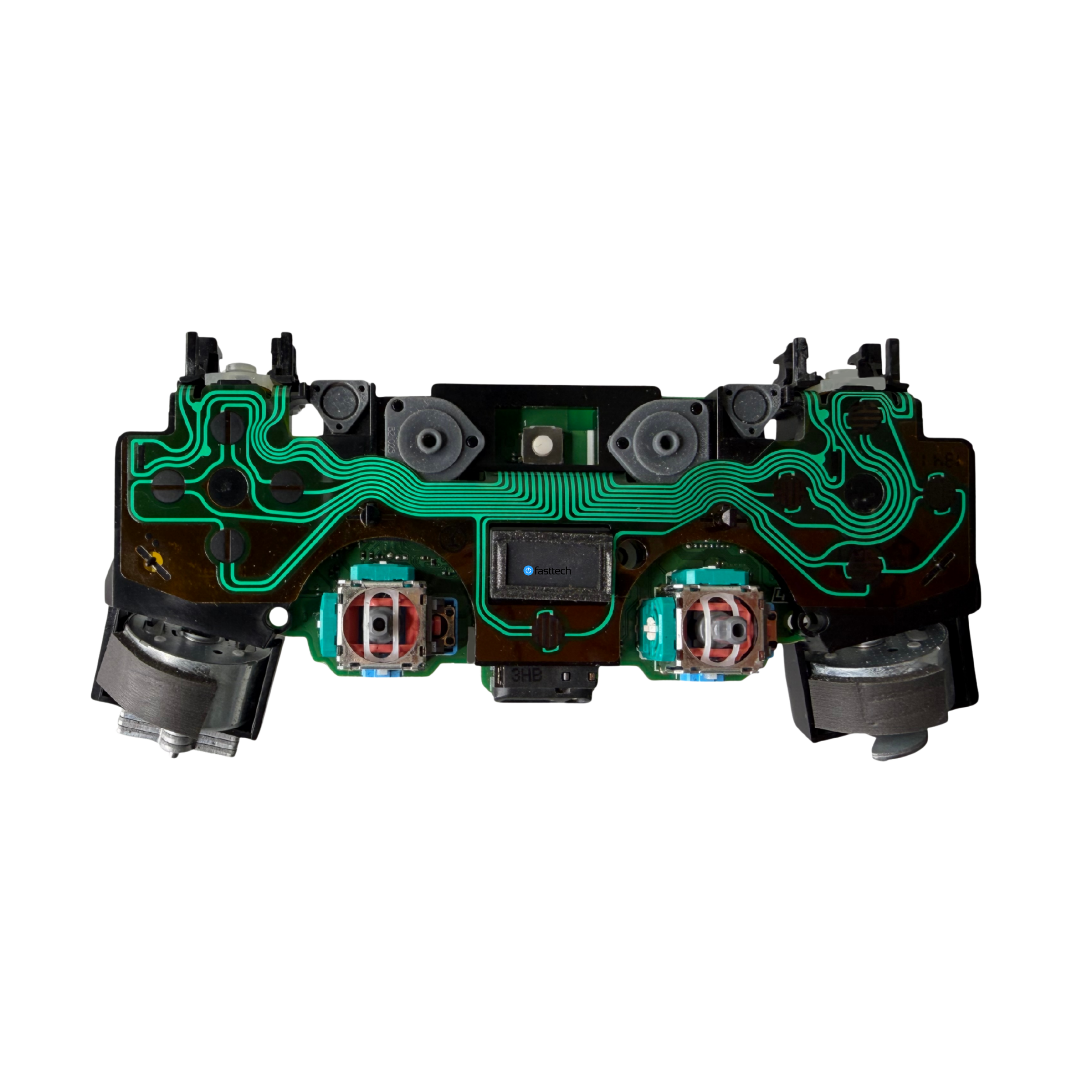 DualShock 4 Controller Motherboard and Midframe Assembly (JDM-001) - 8.png