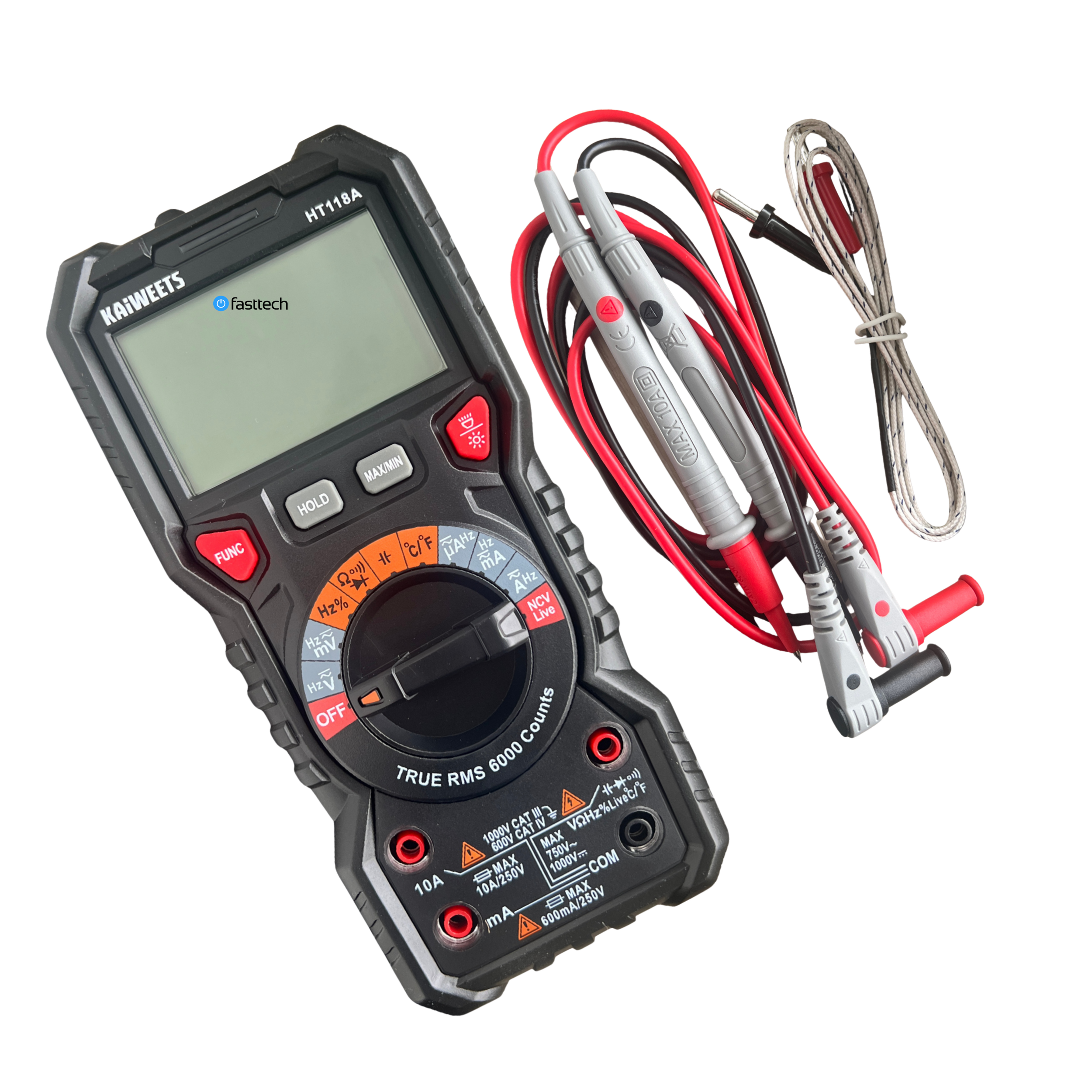 KAIWEETS Digital Multimeter TRMS 6000 Counts Ohmmeter Voltmeter - 19.png