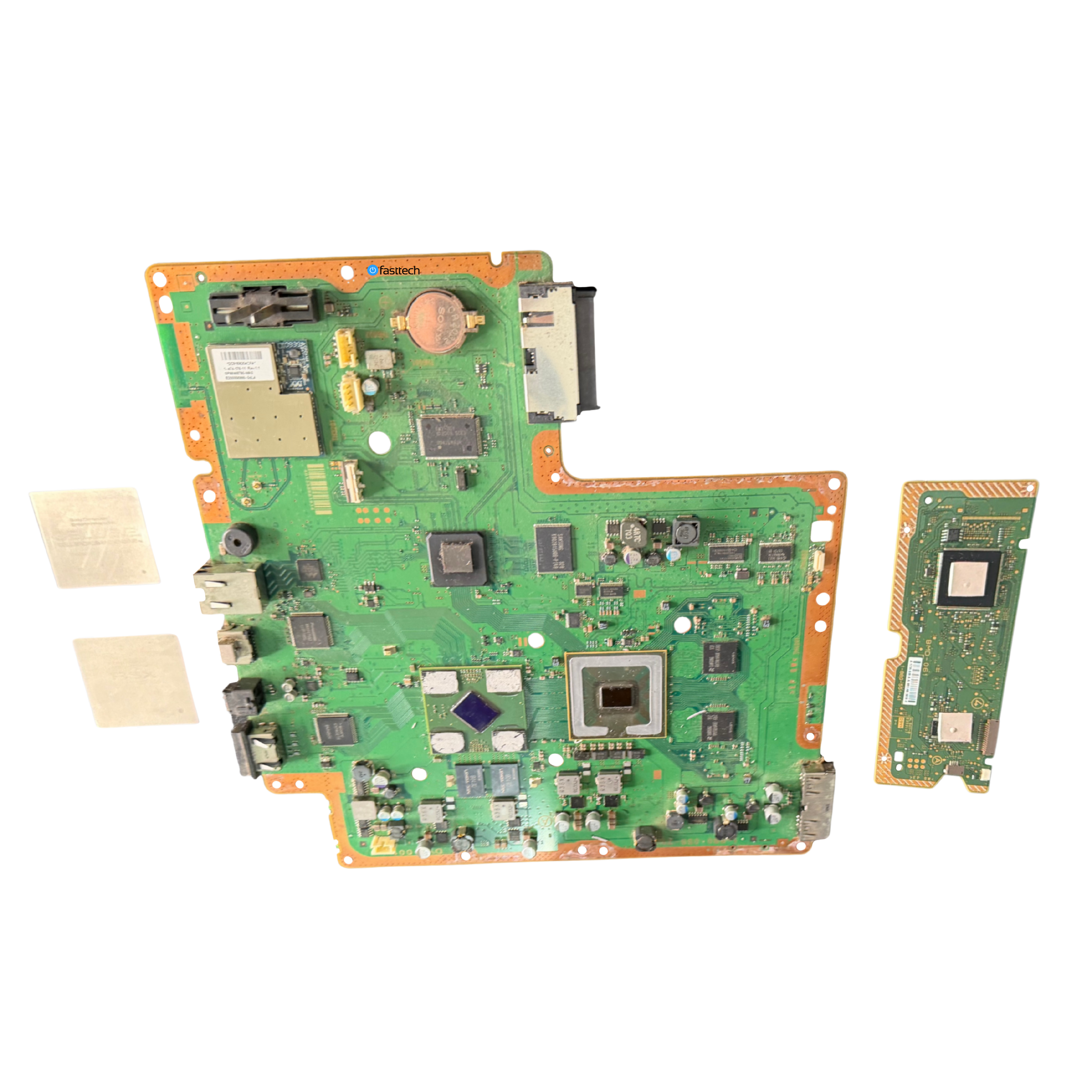 PlayStation 3 Slim De-Lidded Motherboard (CECH-2001) + Disc Drive Logic Board (DYN-001) - 8.png