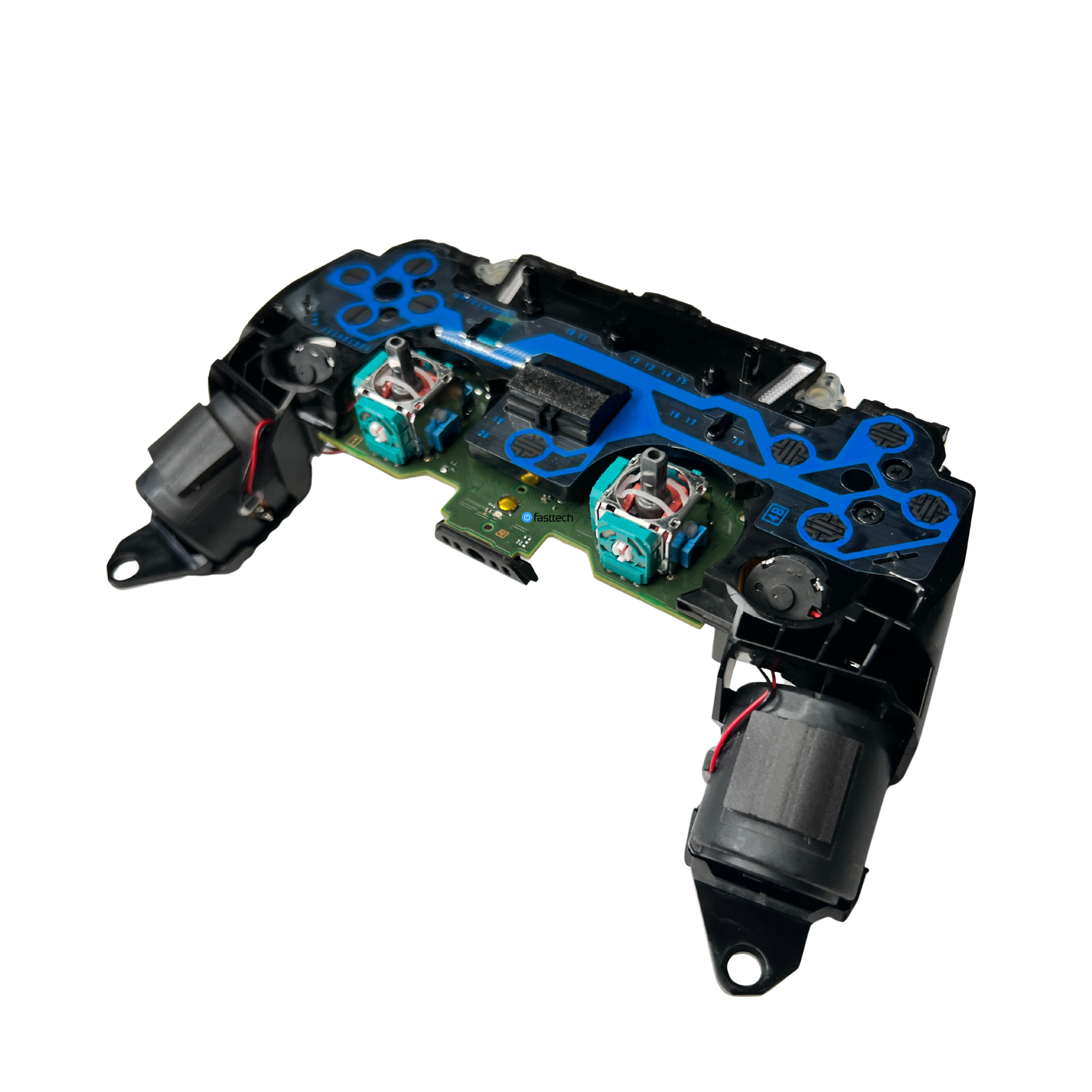 PS5 DualSense Controller Motherboard & Midframe with Rumble Motors (BDM-010) - 9.png