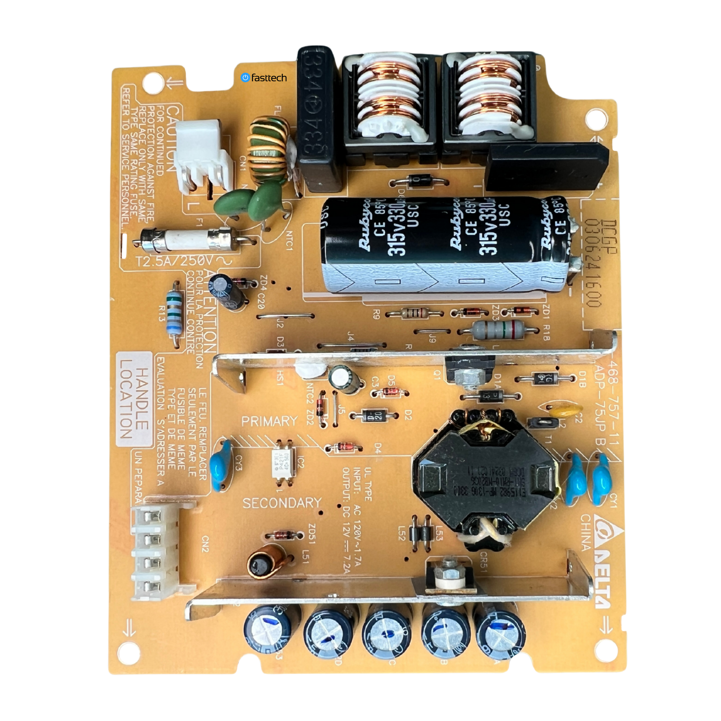 PlayStation 2 Power Supply Board (Delta ADP-75JP) - 3.png