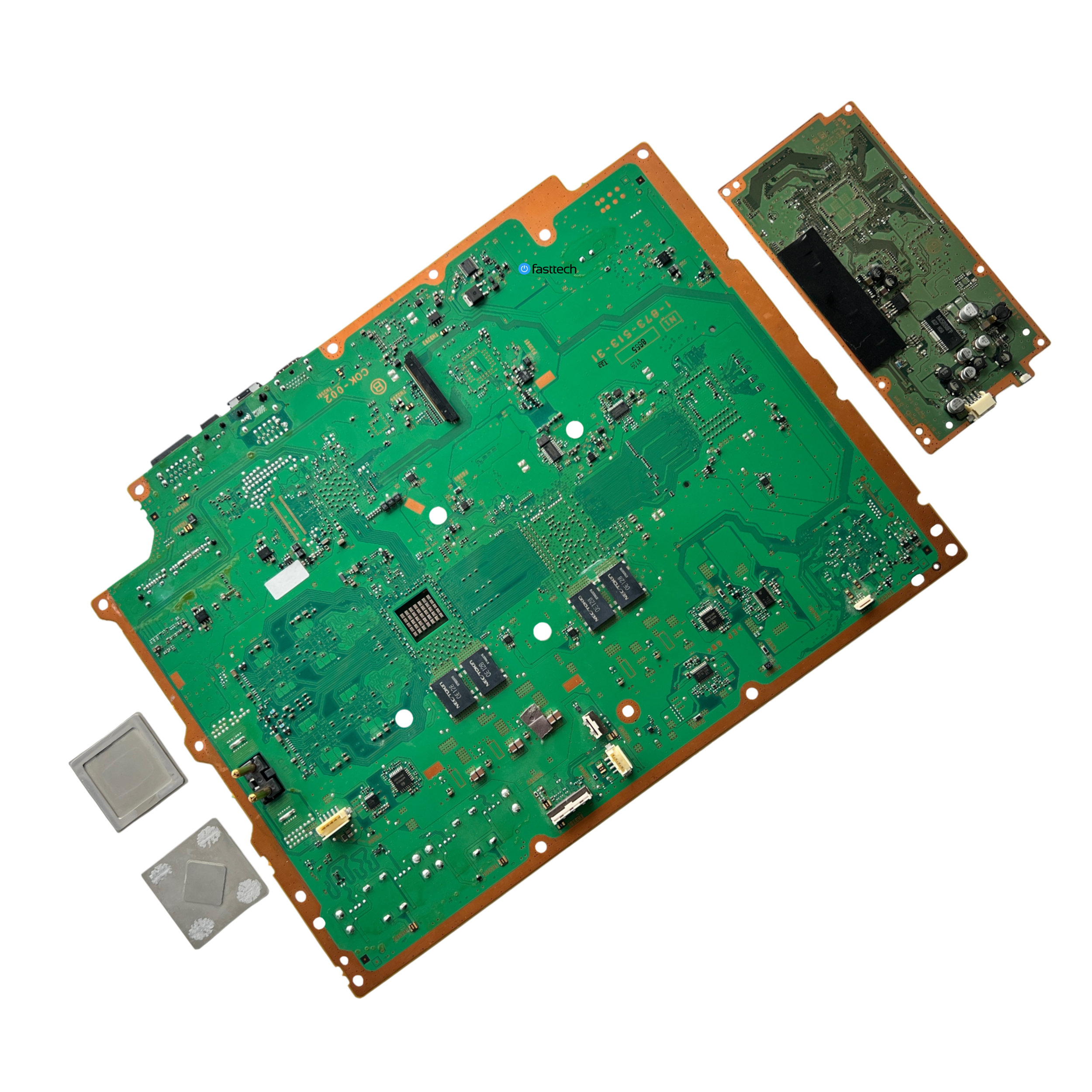 PlayStation 3 CECHE01 Delided Motherboard + Disc Drive Logic Board (COK-002) - 14.png