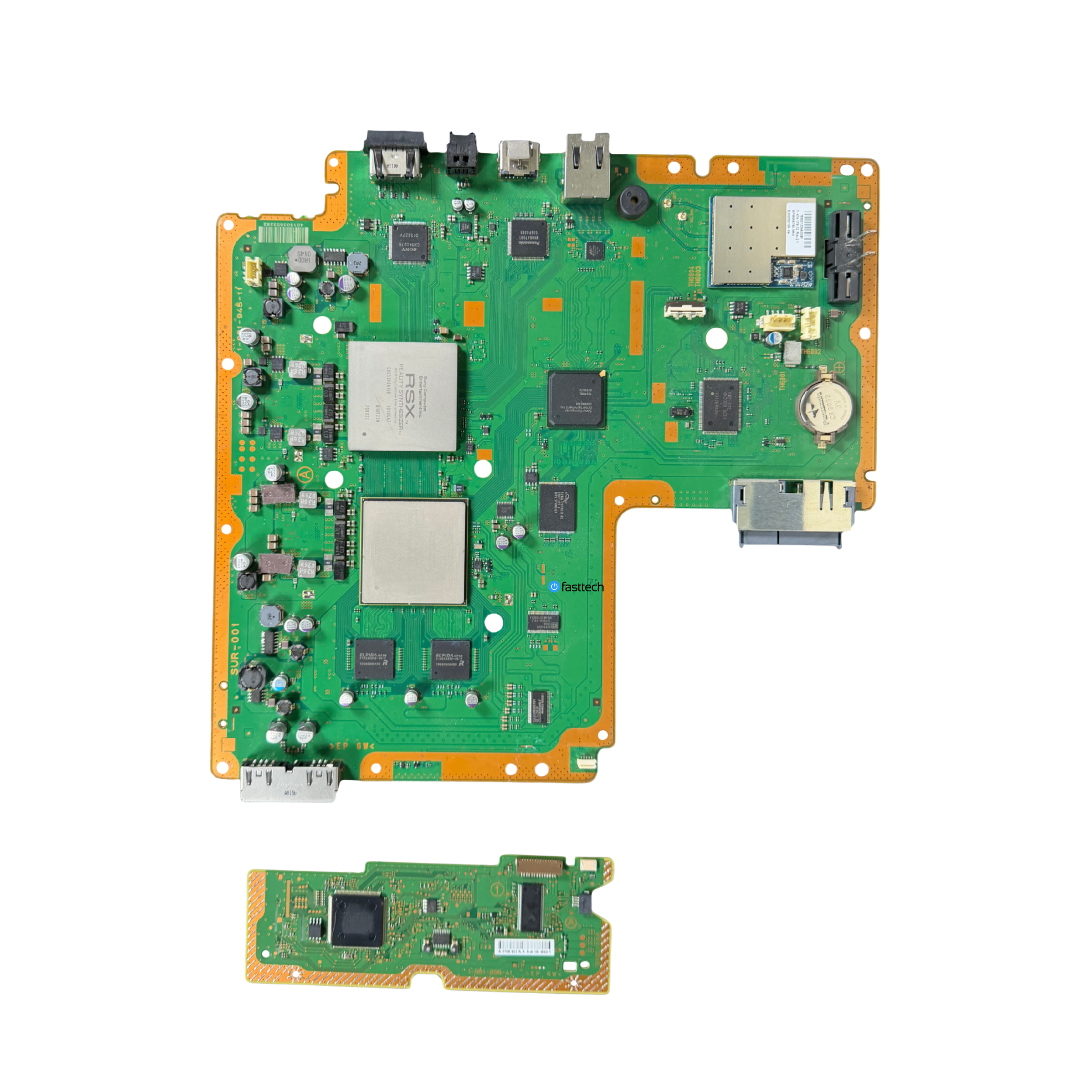 PlayStation 3 Slim Motherboard (CECH-2101) + Disc Drive Logic Board (SUR-001) - 3.png