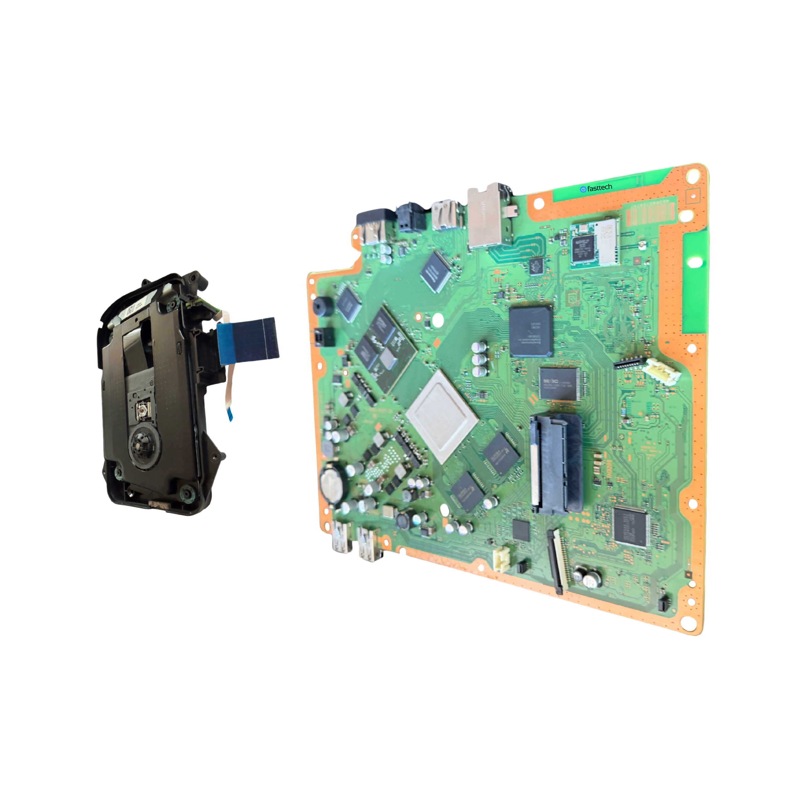 PlayStation 3 Super Slim 4301 REX-001 Motherboard and Paired Optical Drive - 20.png