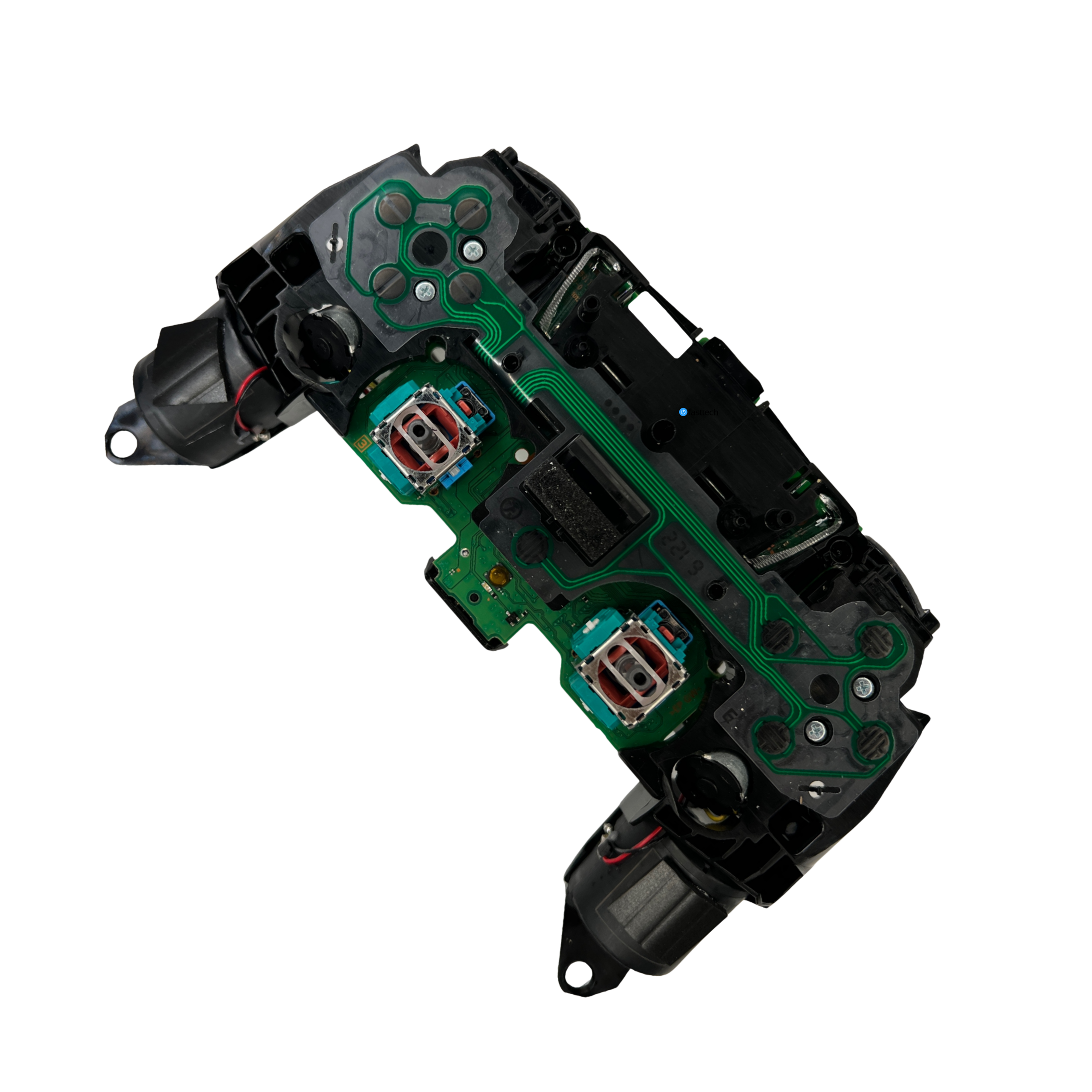 PS5 DualSense Controller Motherboard & Midframe with Rumble Motors (BDM-020) - 7.png