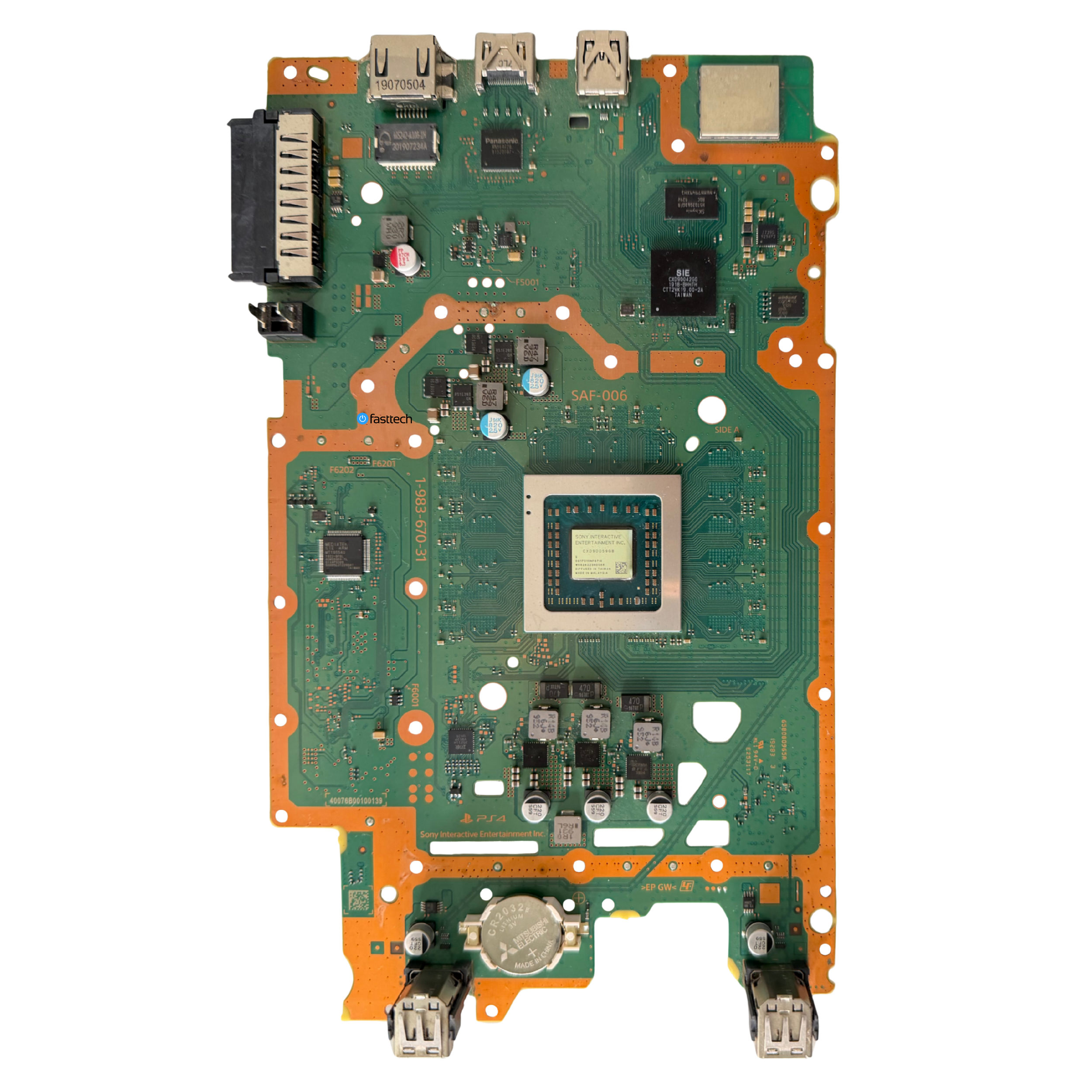 PlayStation 4 (CUH-2215) Slim Motherboard (SAF-006) - 4.png