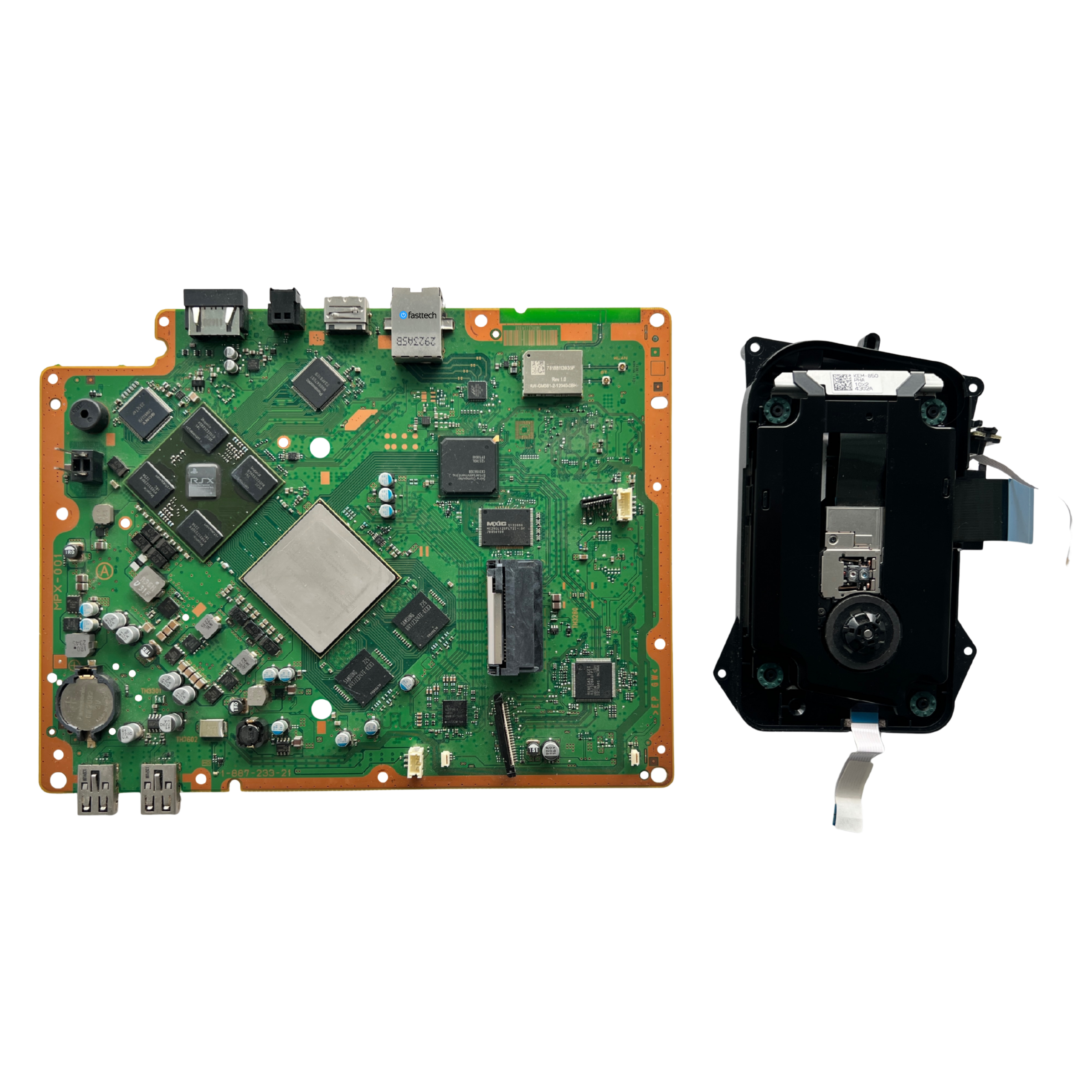 PlayStation 3 Super Slim MPX-001 Motherboard & Paired Optical Drive - 1.png