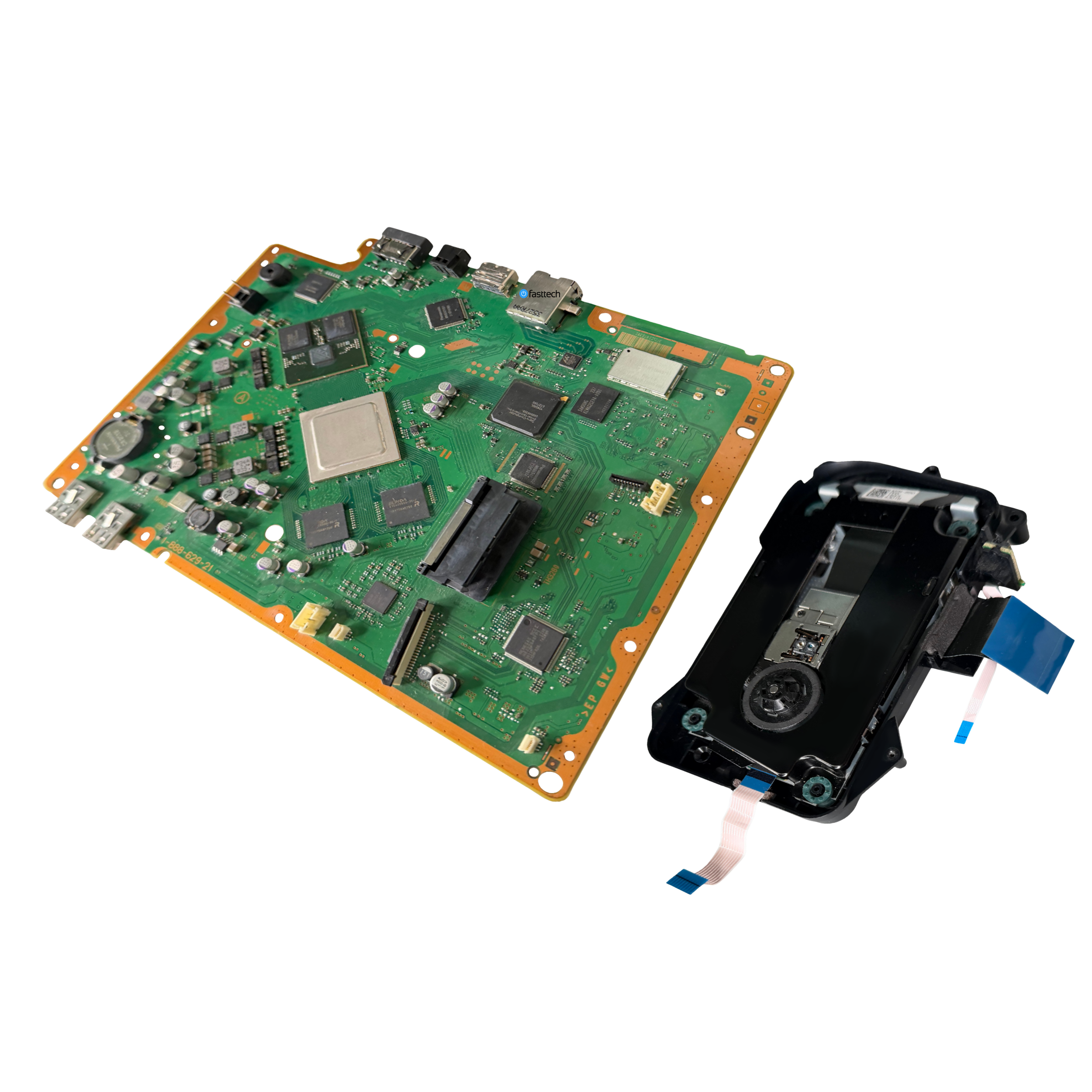 PlayStation 3 Super Slim Motherboard PQX-001 and Paired Optical Drive - 5.png