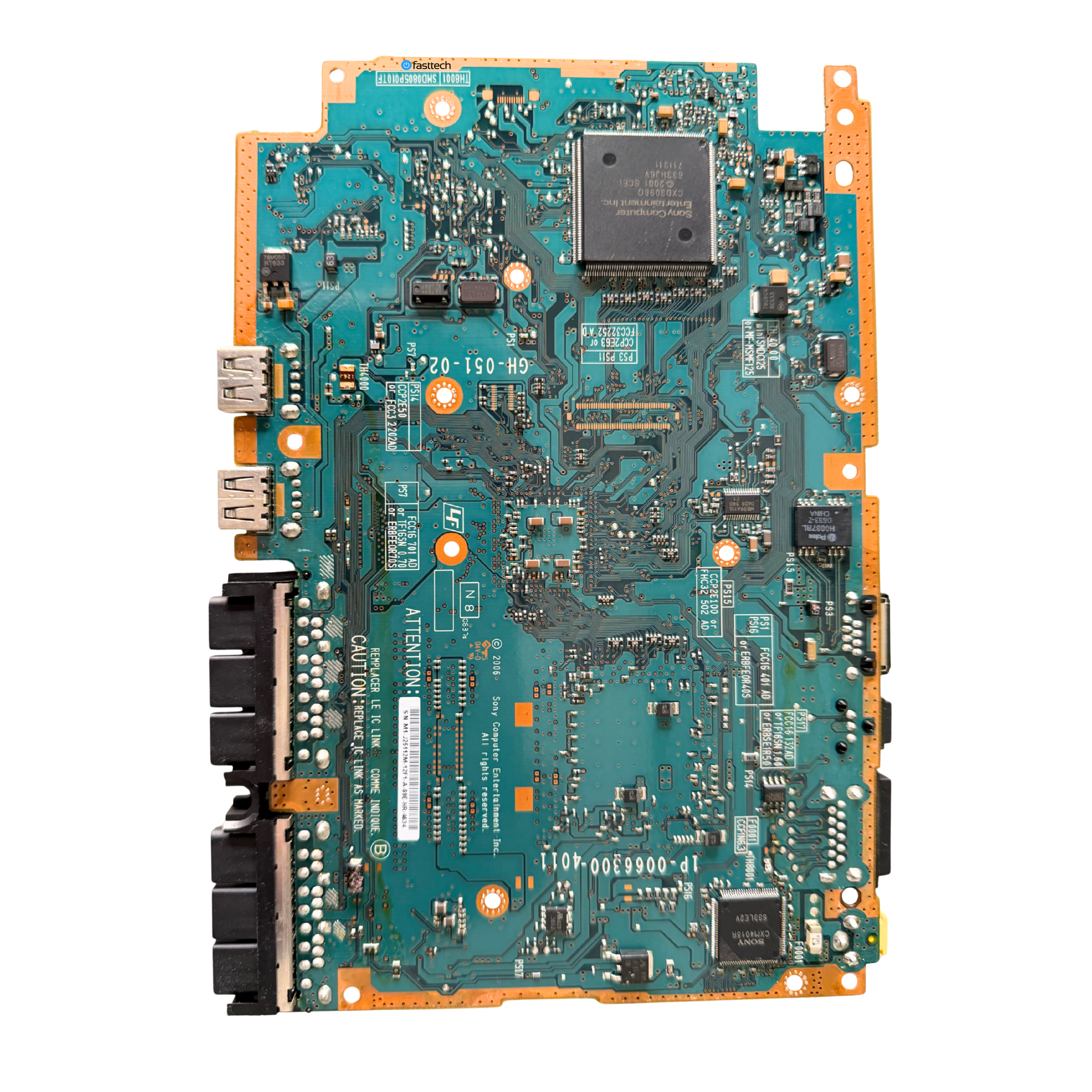 PlayStation 2 Slim Motherboard GH-051-02 for SCPH-7700 - 24.png