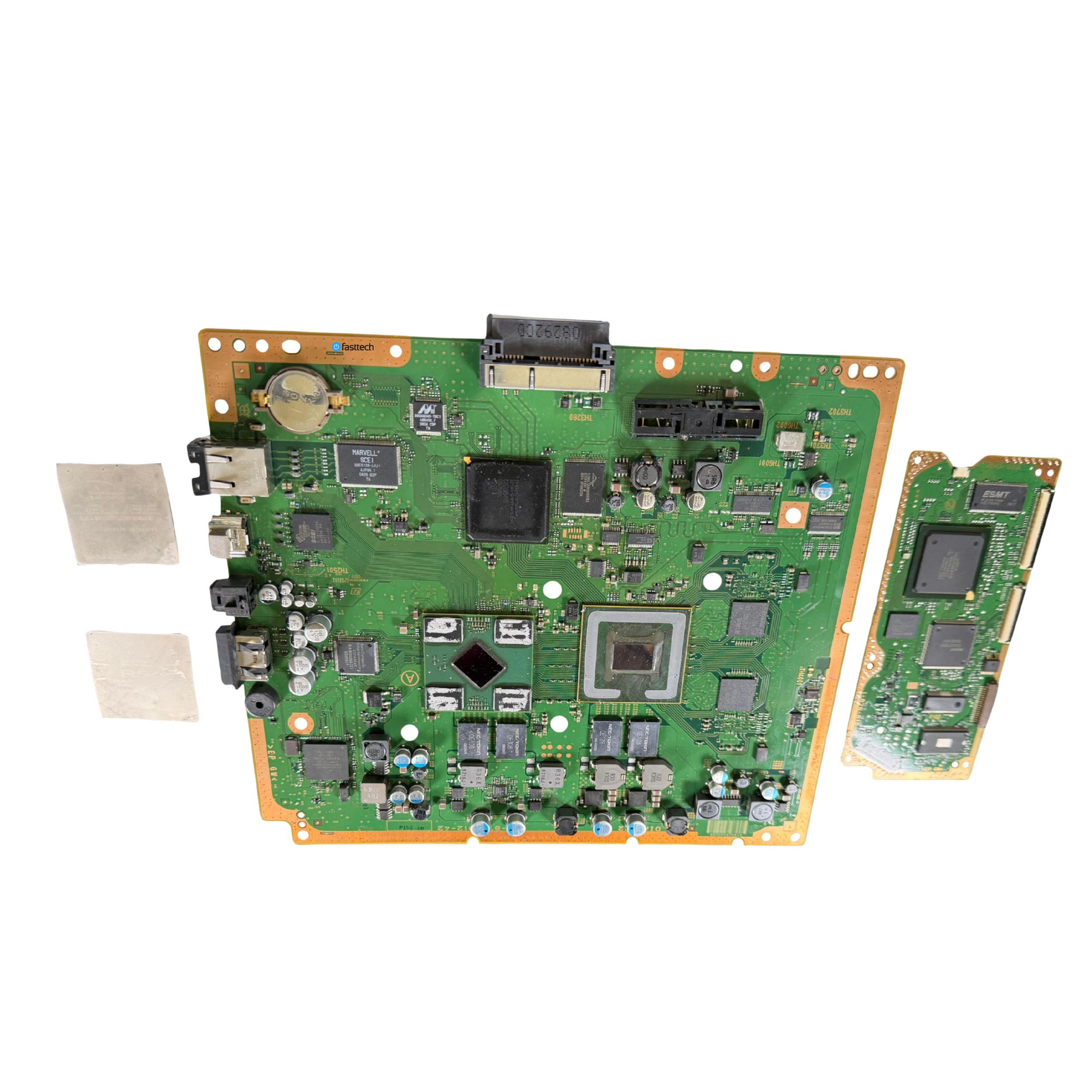 PlayStation 3 CECHK01 Delided Motherboard + Disc Drive Board (DIA-002) - 12.png