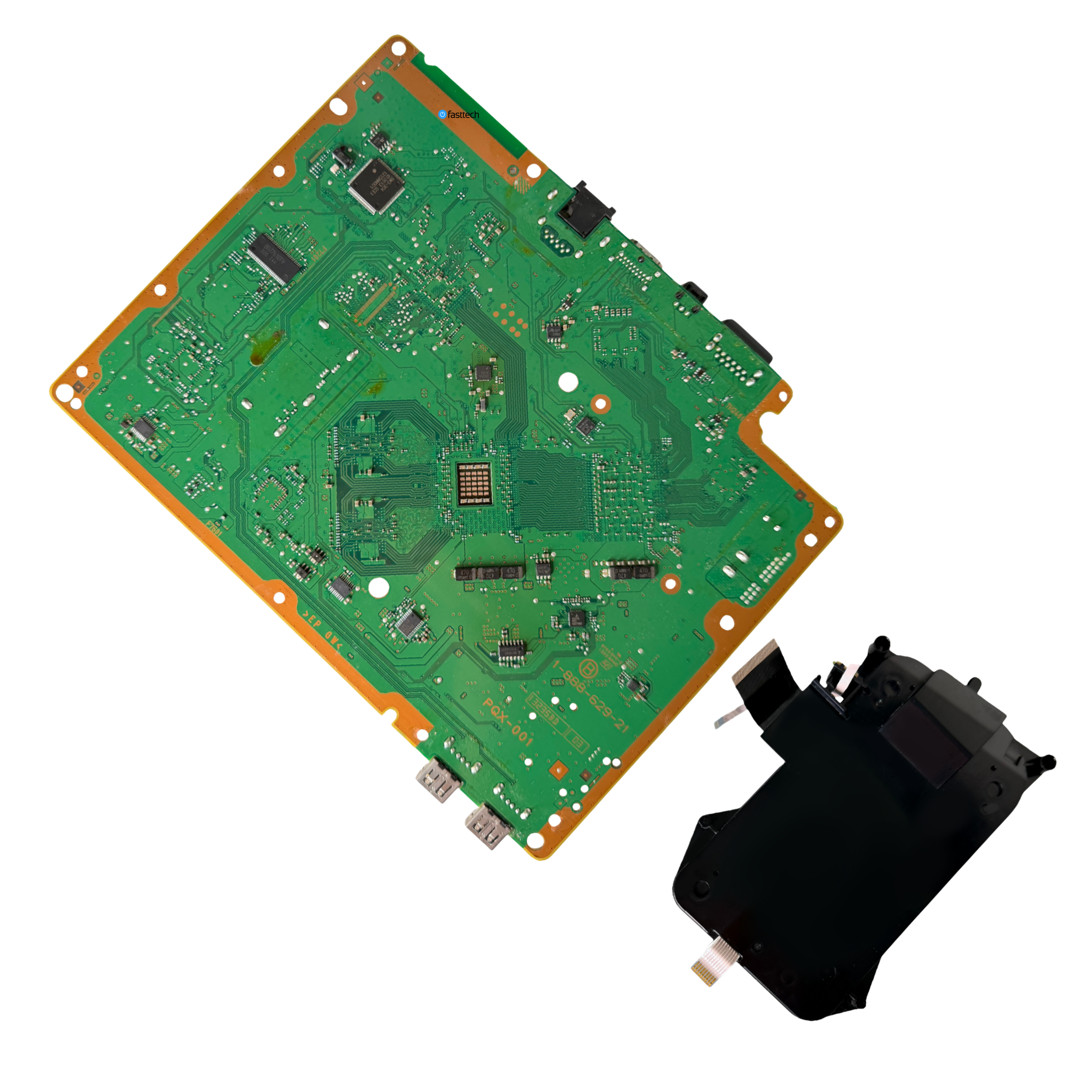 PlayStation 3 Super Slim Motherboard PQX-001 and Paired Optical Drive - 18.png