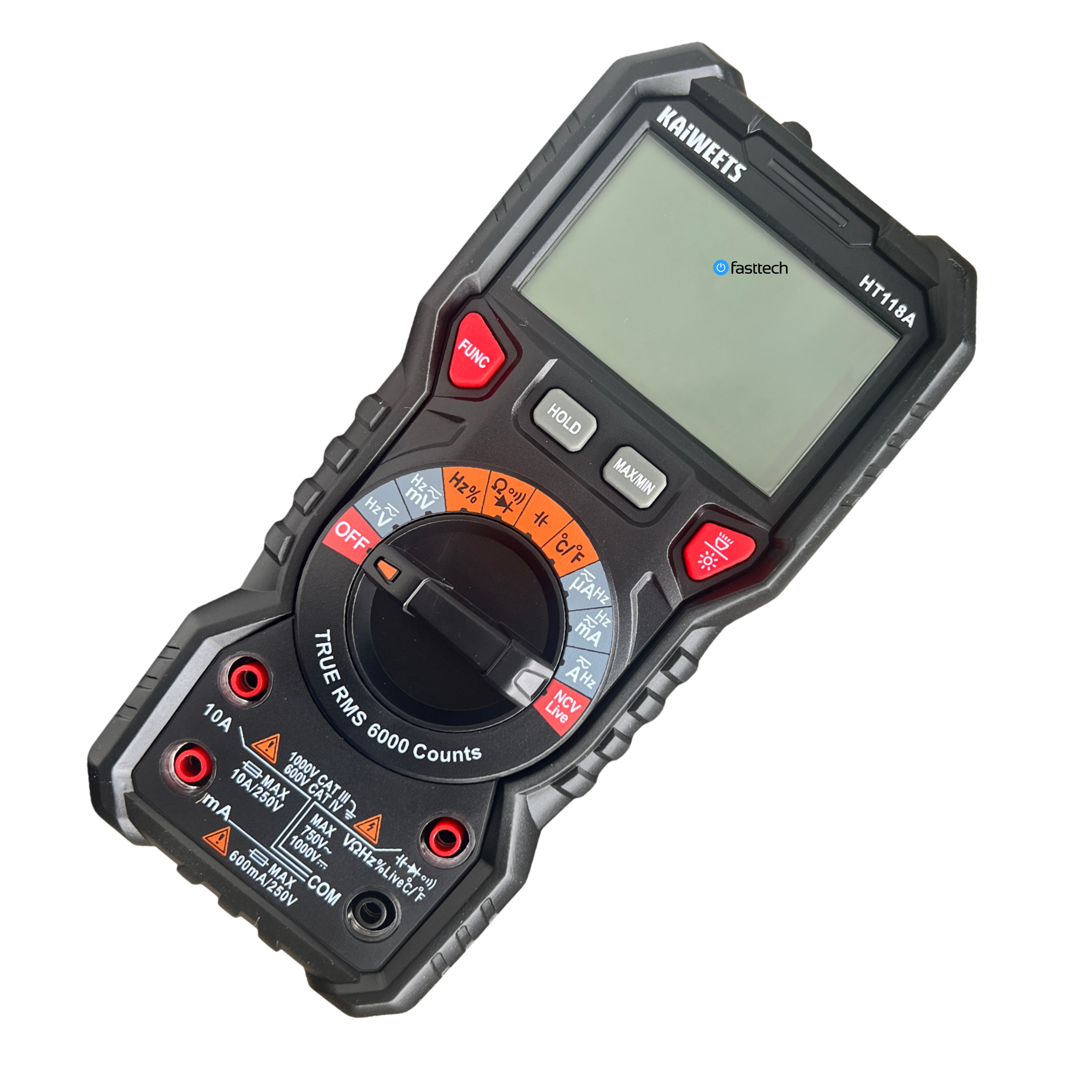 KAIWEETS Digital Multimeter TRMS 6000 Counts Ohmmeter Voltmeter - 5.png