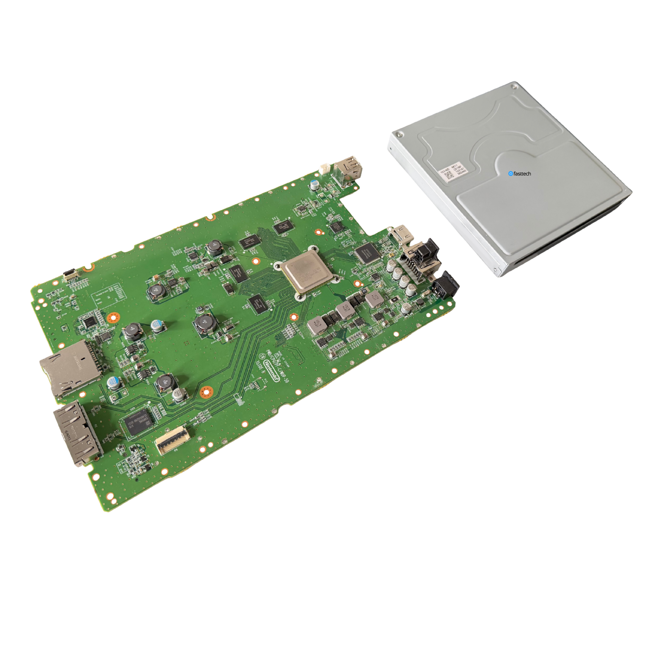 Nintendo Wii U Motherboard & Paired Optical Drive - 9.png