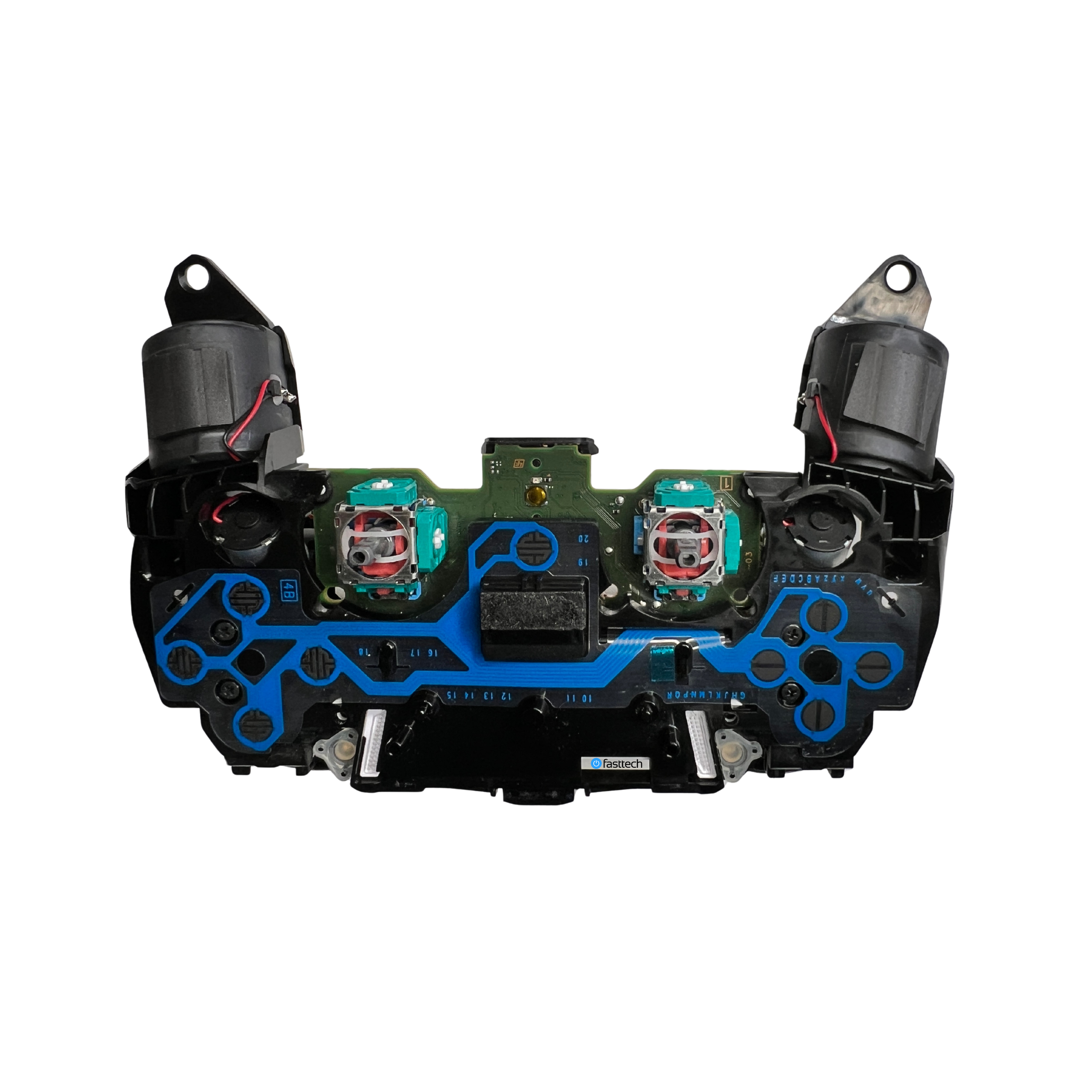 PS5 DualSense Controller Motherboard & Midframe with Rumble Motors (BDM-010) - 2.png