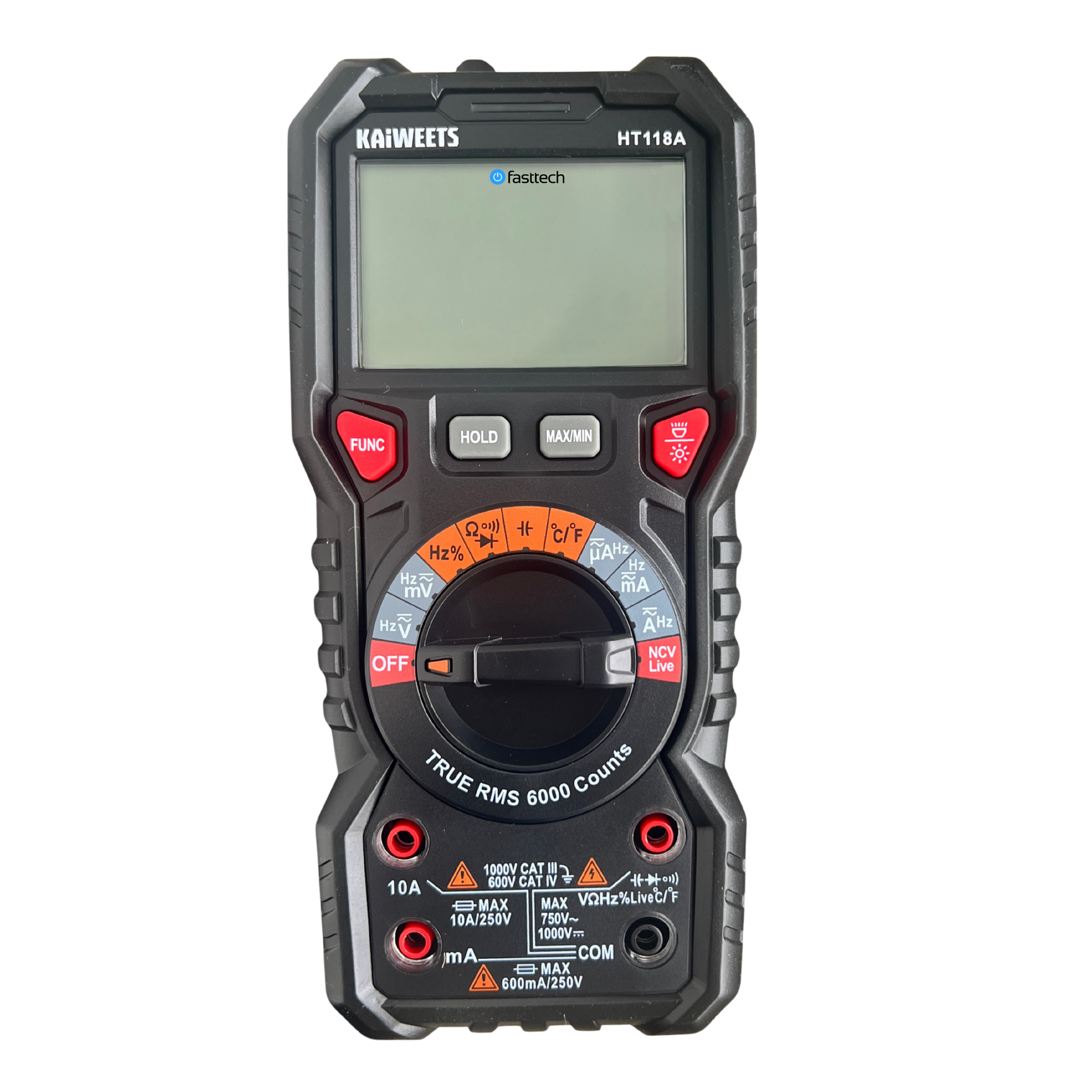 KAIWEETS Digital Multimeter TRMS 6000 Counts Ohmmeter Voltmeter - 1.png