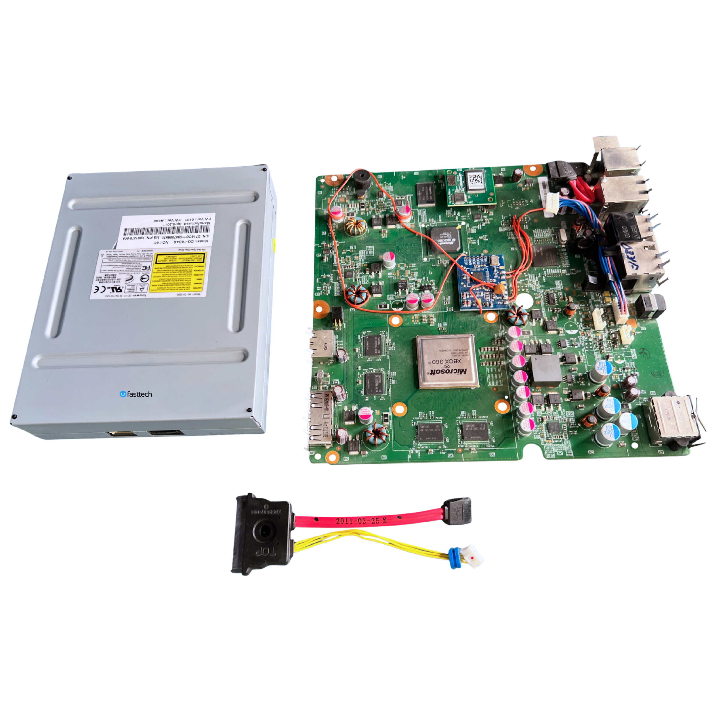 Xbox 360 S Trinity Modded Motherboard + Paired Optical Drive and Hard Drive Connector  - 17.png