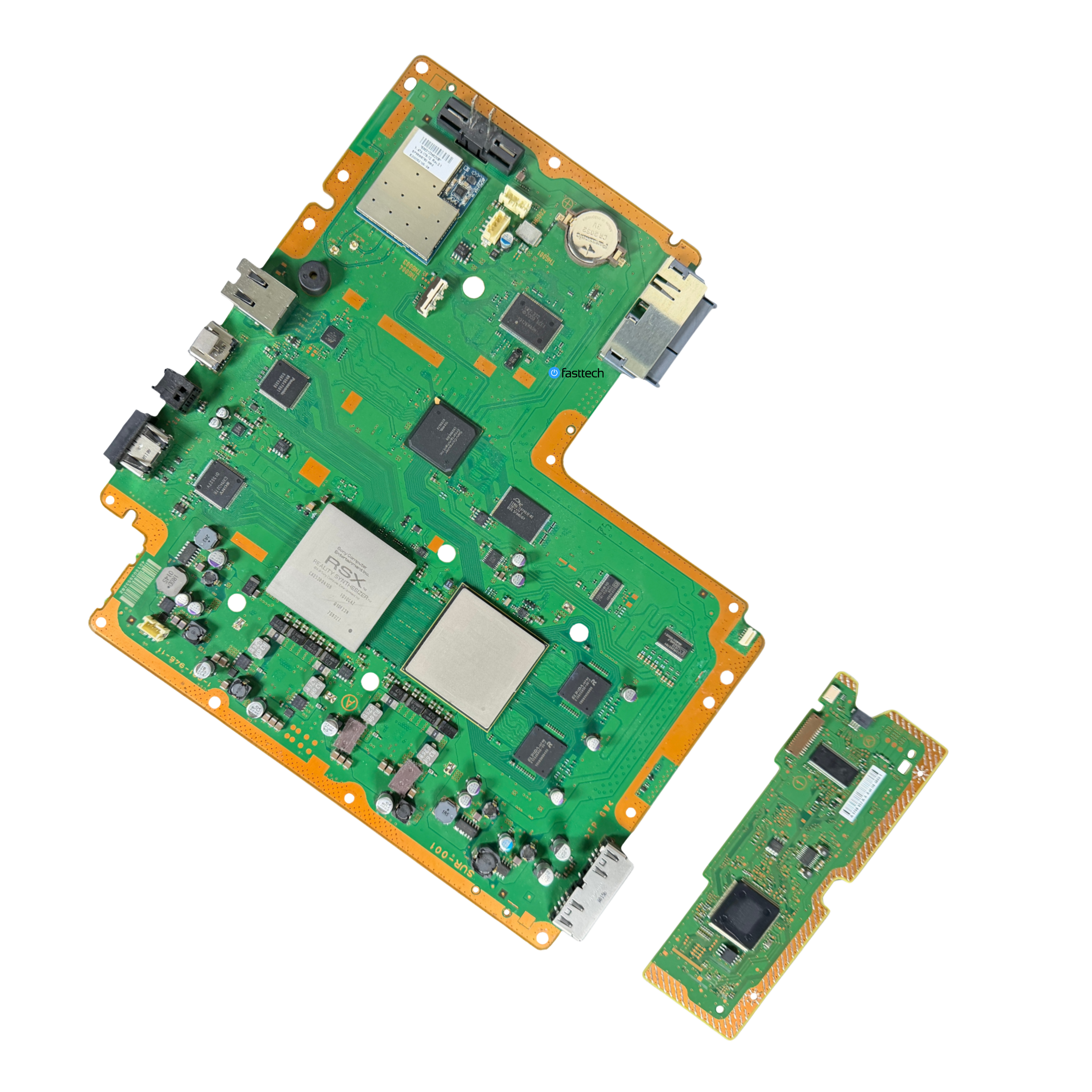 PlayStation 3 Slim Motherboard (CECH-2101) + Disc Drive Logic Board (SUR-001) - 6.png
