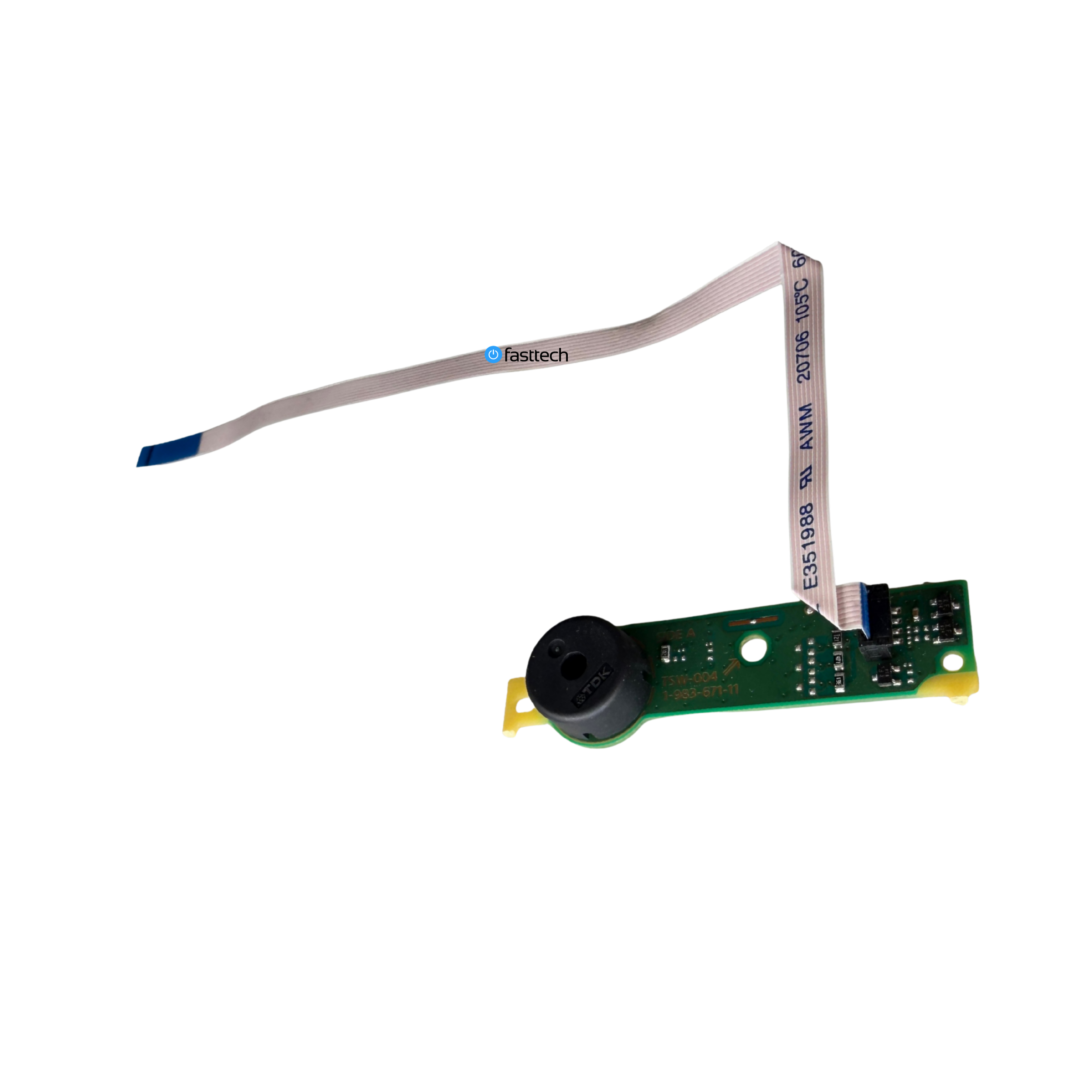 PlayStation 4 Slim Power, Eject Button & Speaker Board (TSW-004) With Cable - 13.png